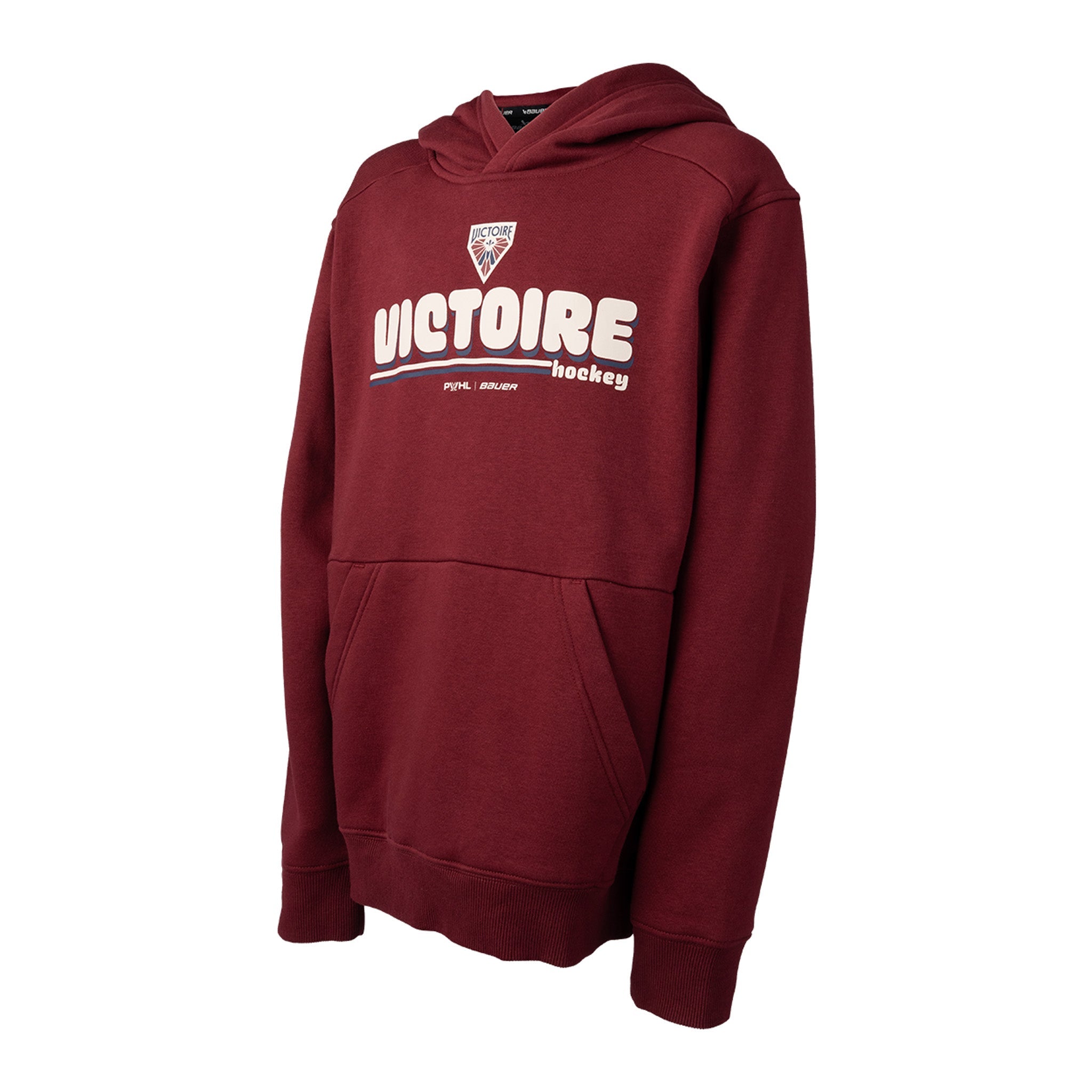 Youth Montreal Victoire Bauer Core Ultimate Hoodie - Hoodie in Maroon