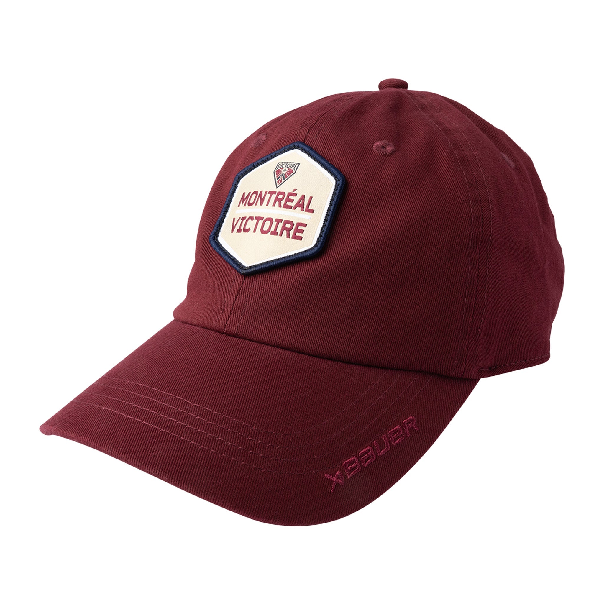 Adult Montreal Victoire Bauer Twill Adjustable Hat - Hat in Maroon