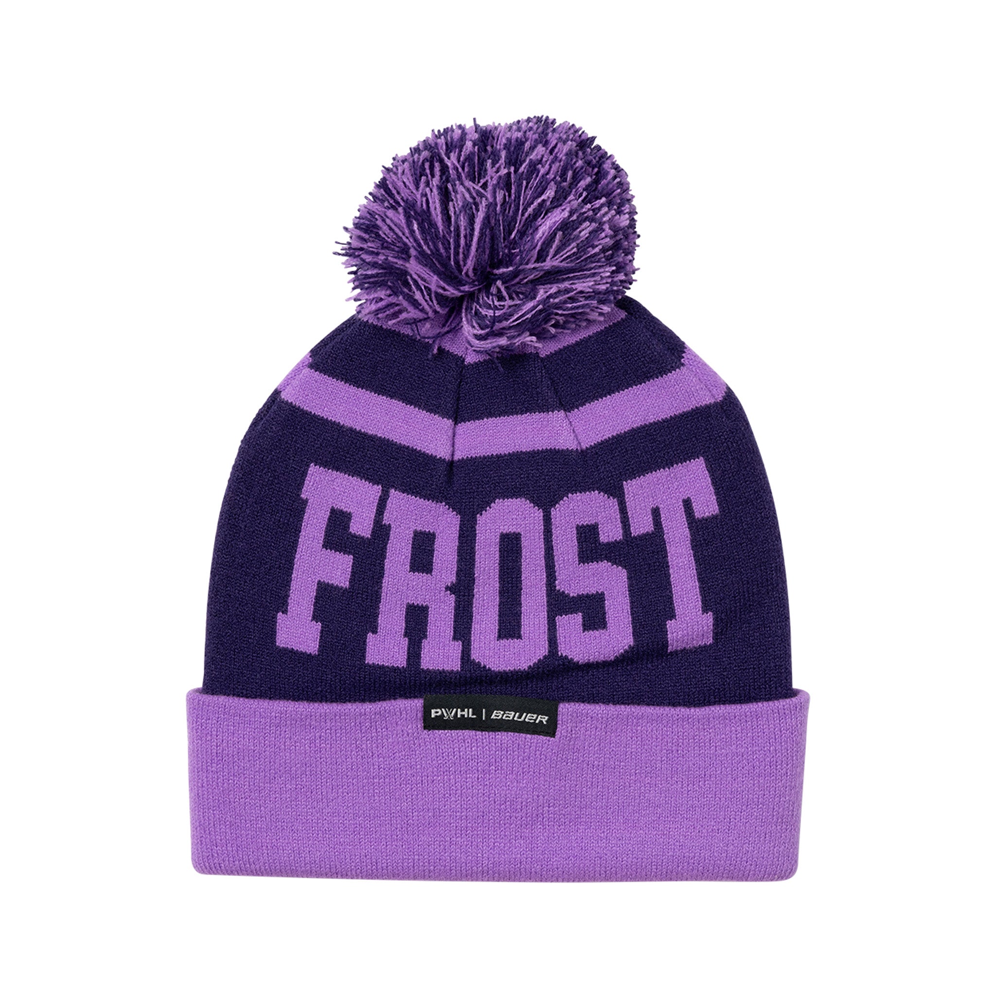 Adult Minnesota Frost Bauer Knit Pom II - Hat in Purple
