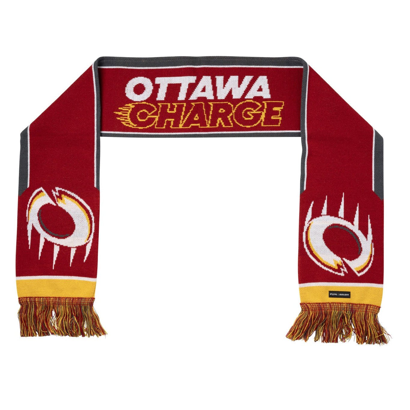 Adult Ottawa Charge Bauer Scarf - Scarf in Red