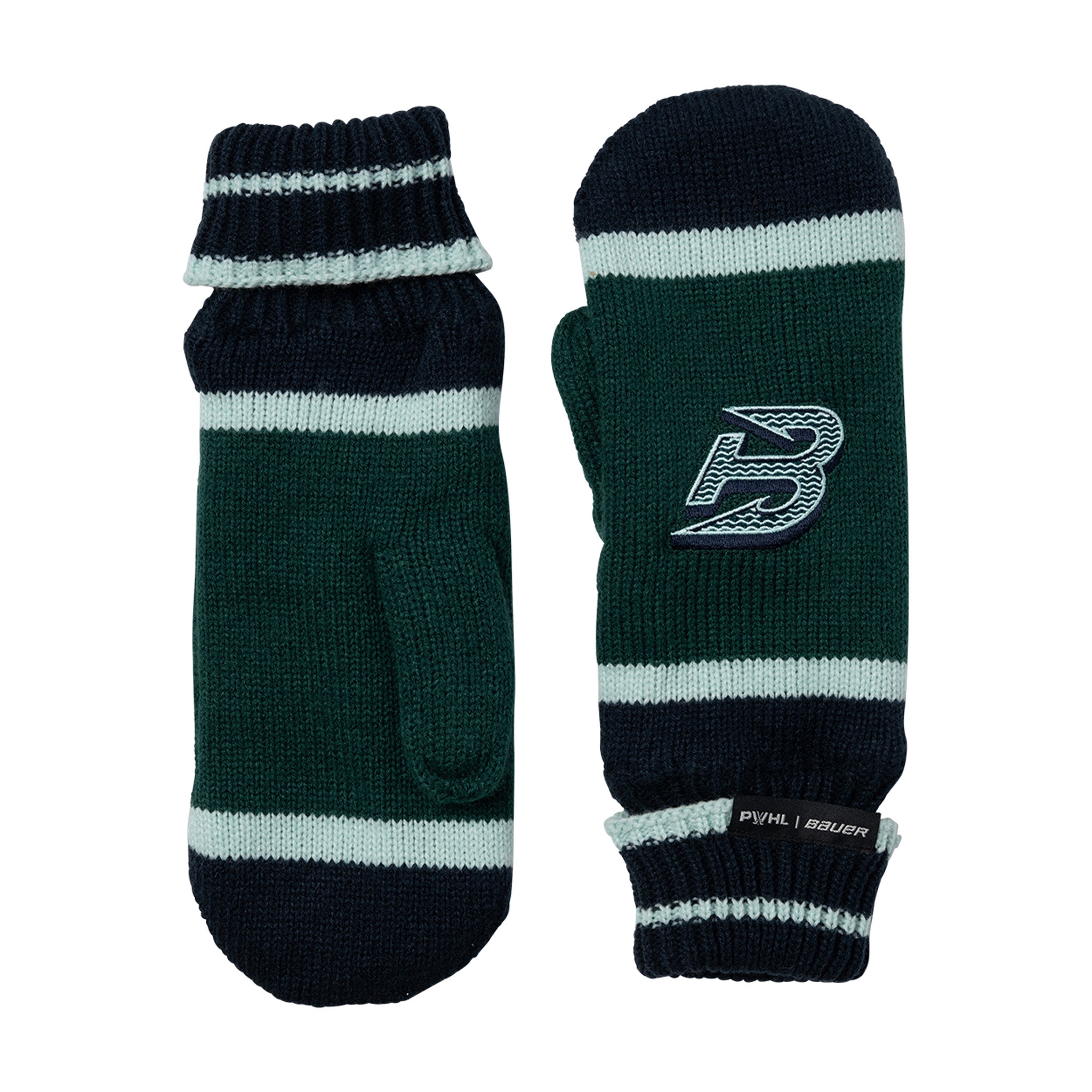 Adult Boston Fleet Bauer Mittens - Mittens in Green