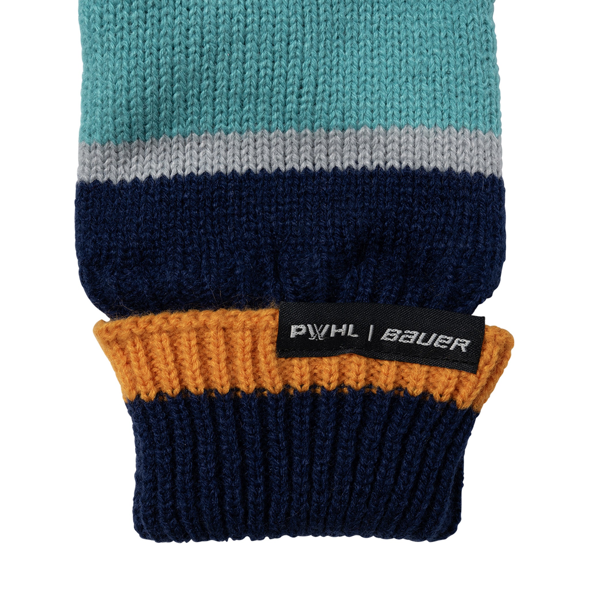 Adult New York Sirens Bauer Mittens - Mittens in Teal