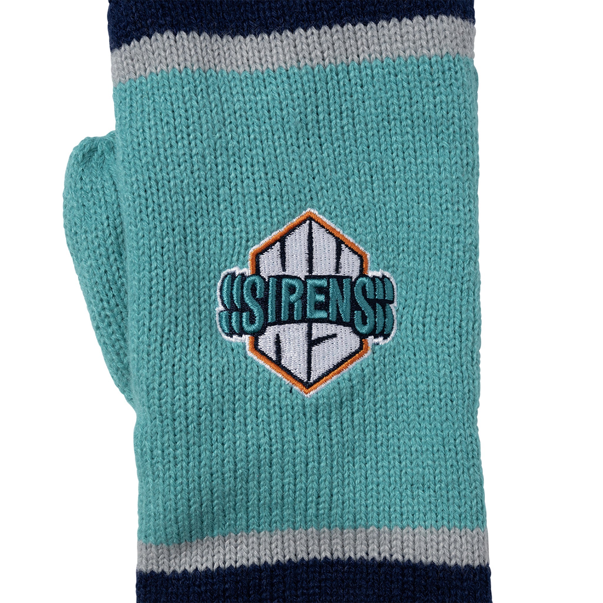 Adult New York Sirens Bauer Mittens - Mittens in Teal