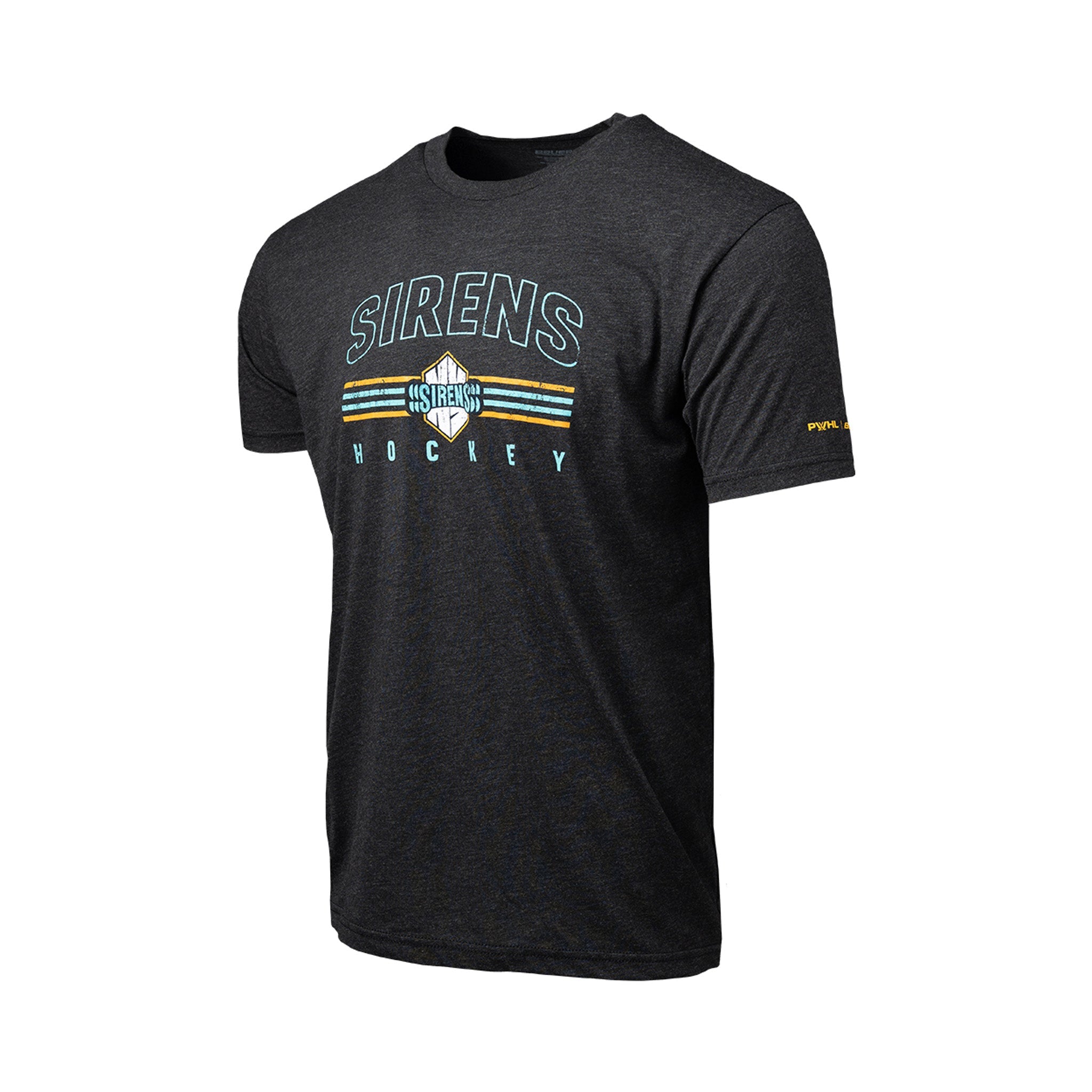 Adult New York Sirens Bauer Tri Blend T-Shirt - T-Shirt in Black