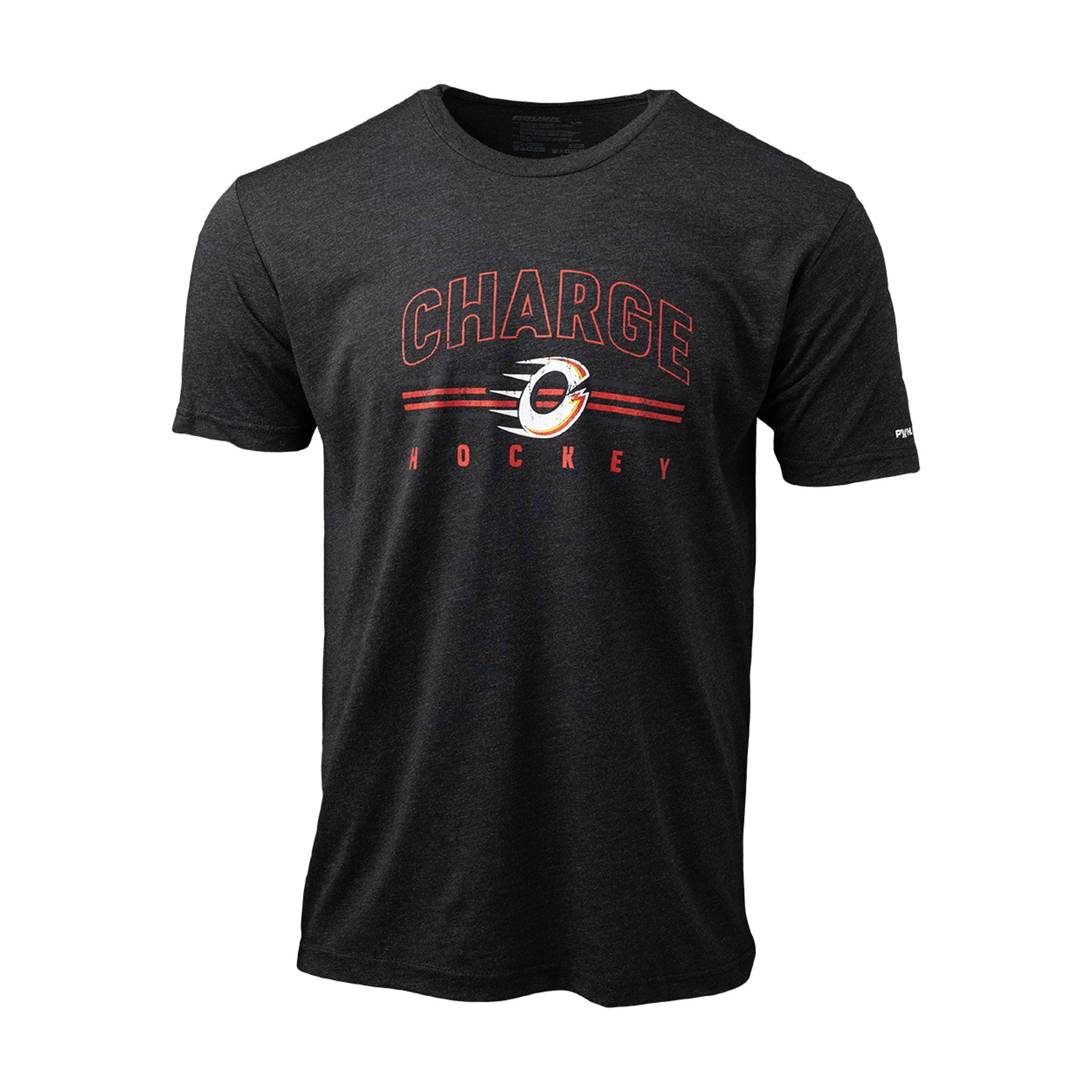 Adult Ottawa Charge Bauer Tri Blend T-Shirt - T-Shirt in Black