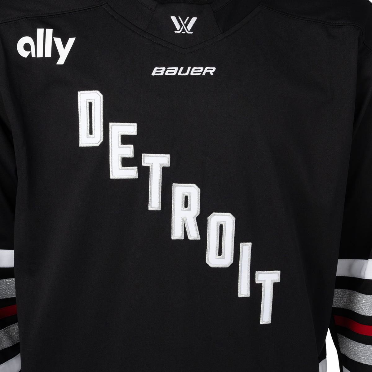 Youth PWHL Detroit Bauer Replica Home Jersey - Jersey in S/M