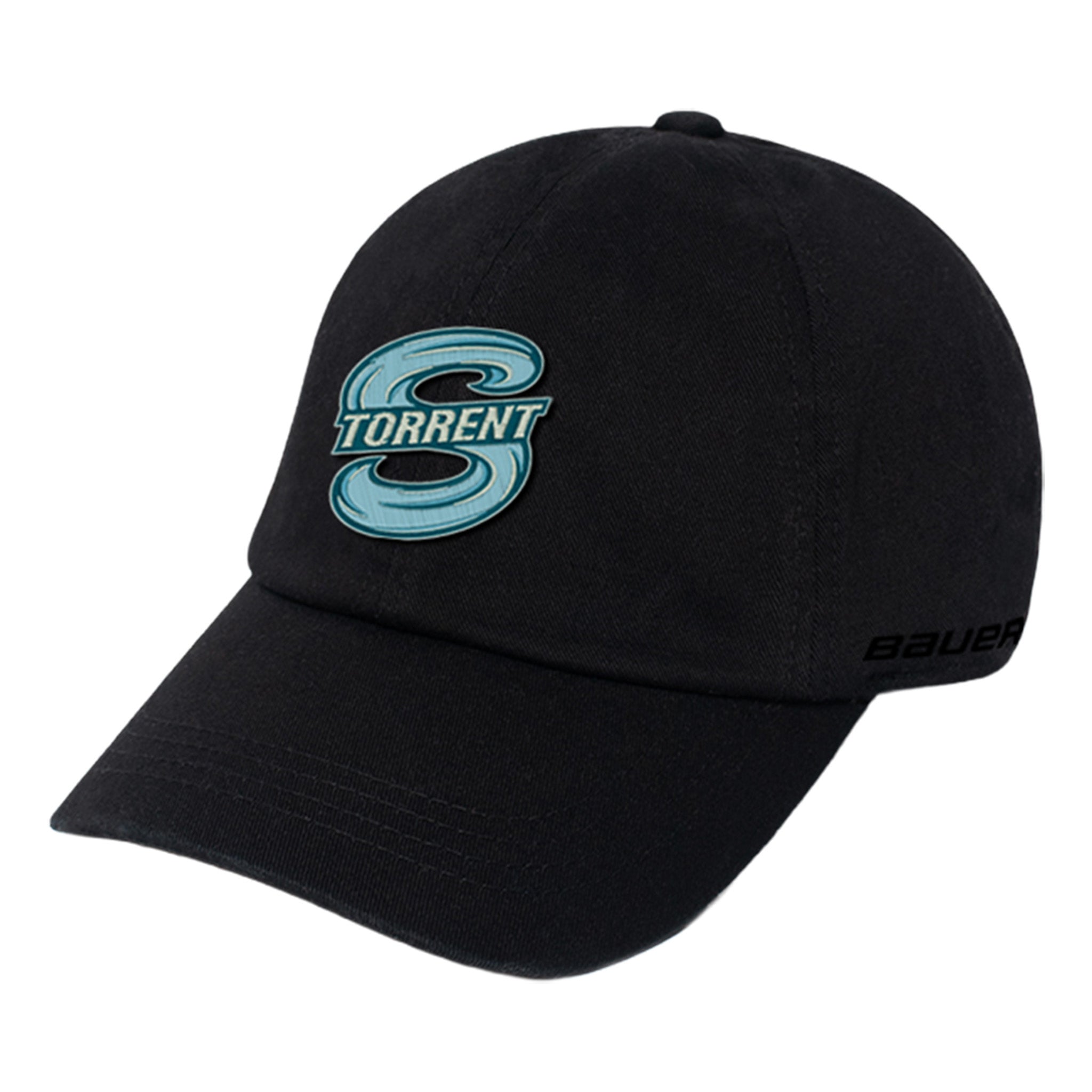 Adult Seattle Torrent Bauer Logo Dad Hat - Hat in Black