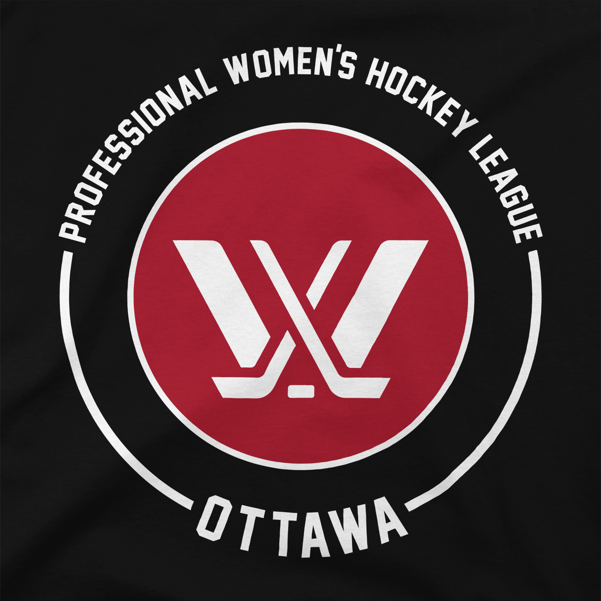 Ottawa Puck T-Shirt - T-Shirt in Black