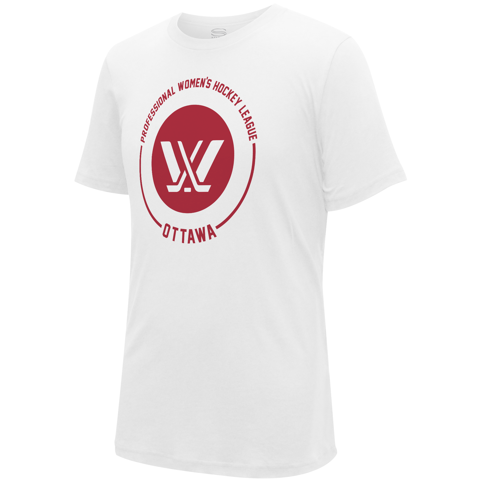 Ottawa Puck T-Shirt - T-Shirt in White