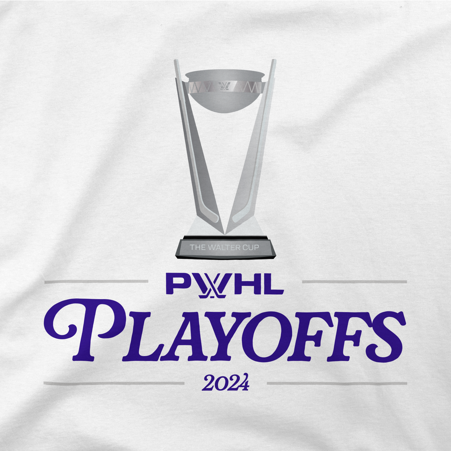 PWHL Playoffs Trophy T-Shirt