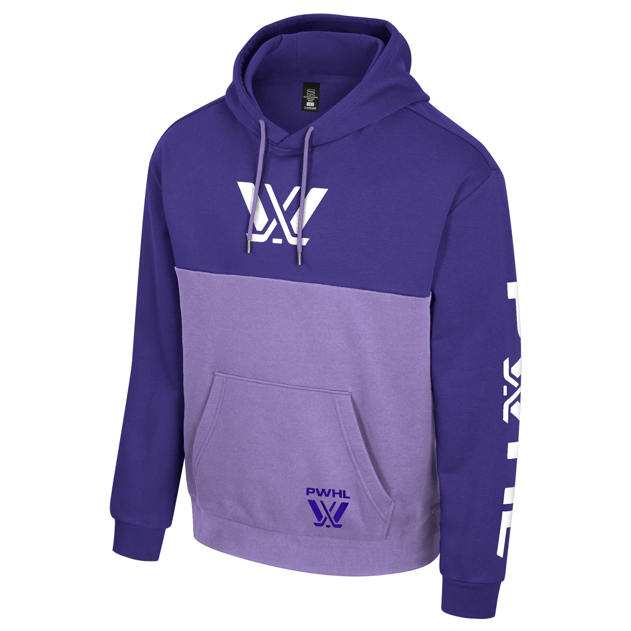 PWHL Adult Stadium Essentials Baseline 2 Hoodie - Hoodie in Purple