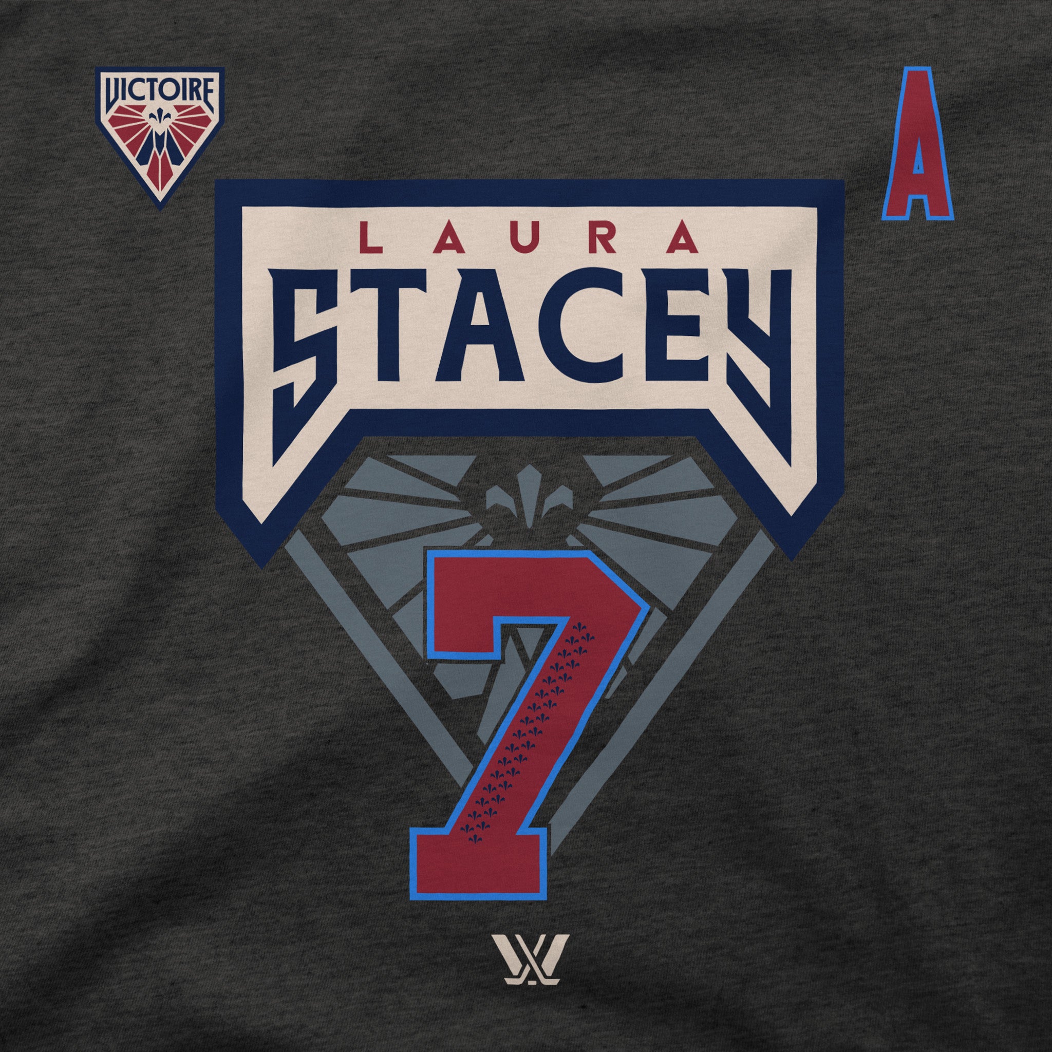 Adult Montreal Victoire Stadium Essentials Laura Stacey #7 Hoodie