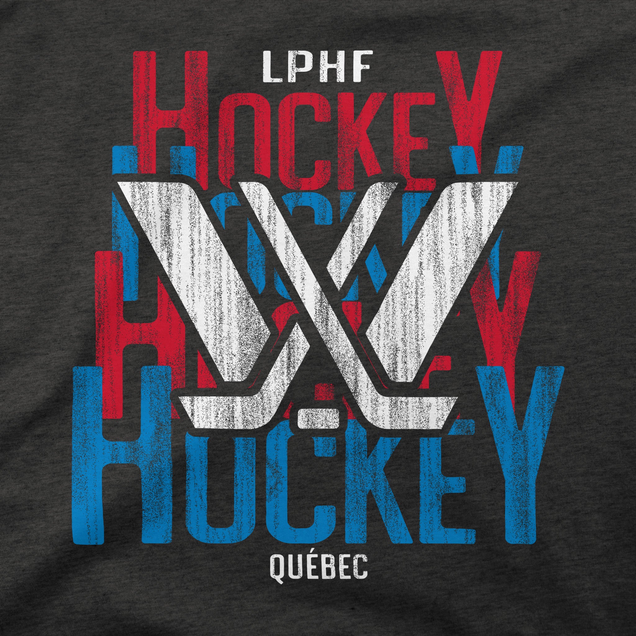 Chandail à col rond dédication pour Québec LPHF Stadium Essentials pour adultes