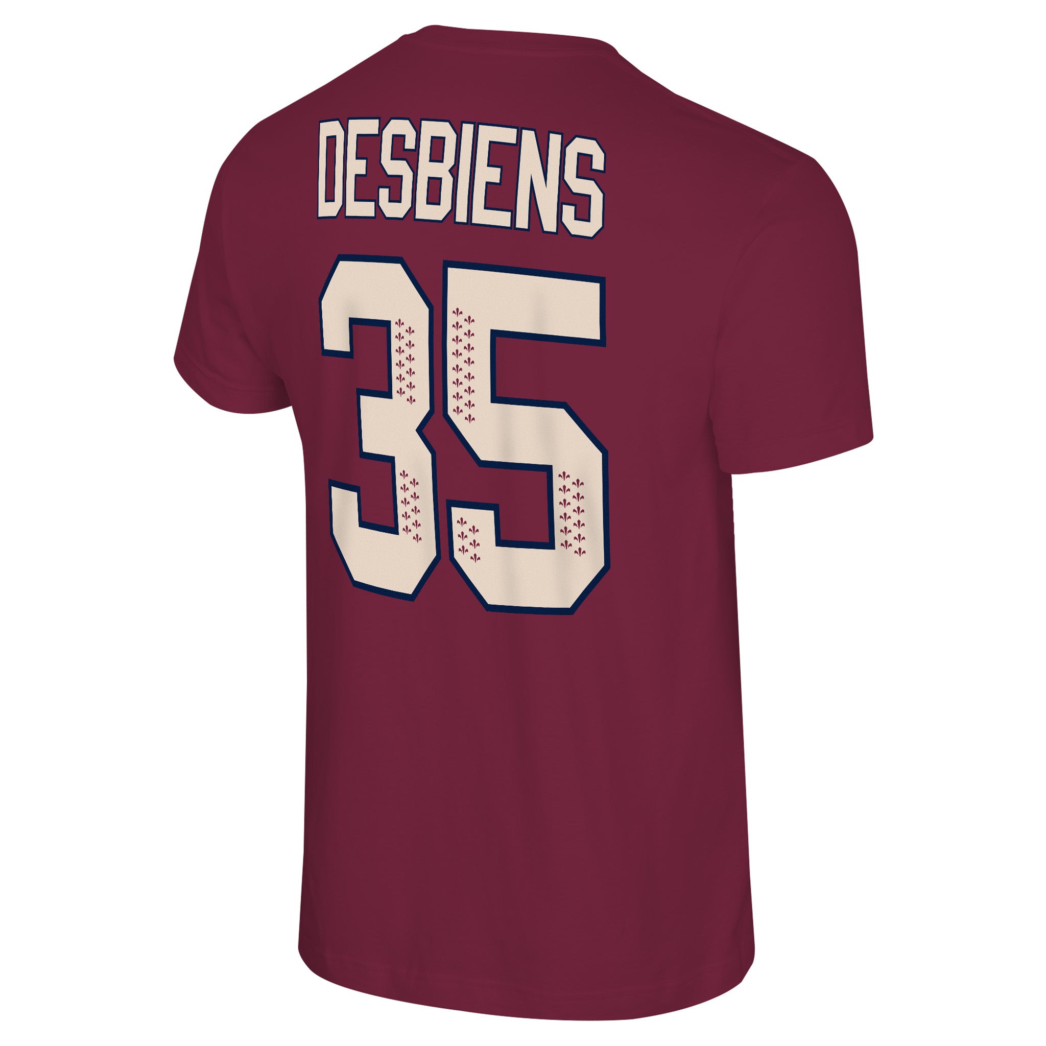 Adult Montreal Victoire Stadium Essentials Ann - Renée Desbiens 35 T-Shirt - T-Shirt in S