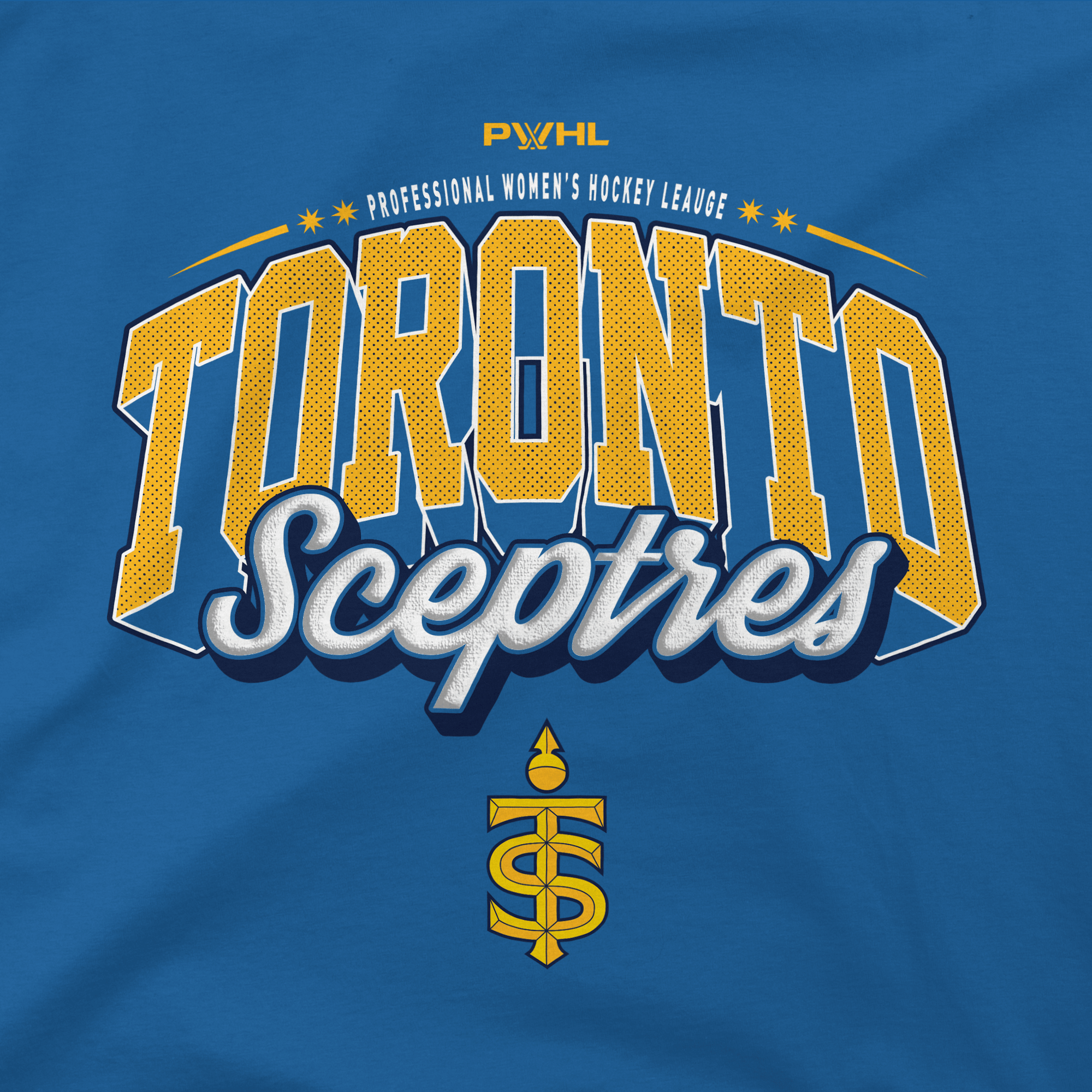 Toronto Sceptres Adult Stadium Essentials Your Way T-Shirt - T-shirt in Blue