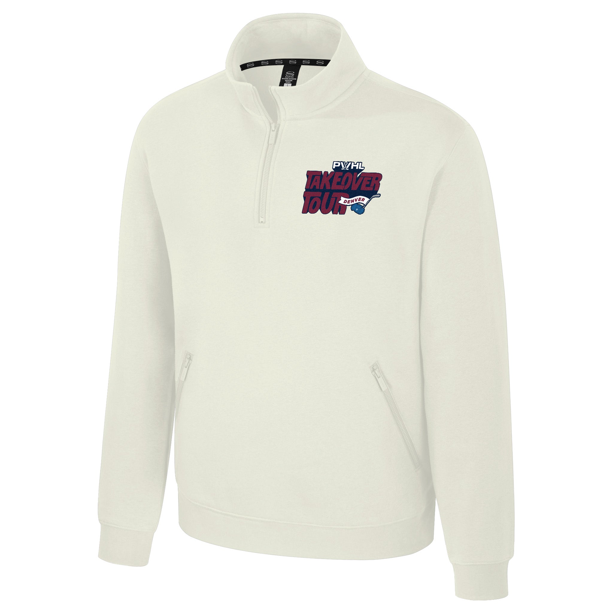 PWHL Adult Stadium Essentials Denver Takeover Tour Trainer 1/4 Zip