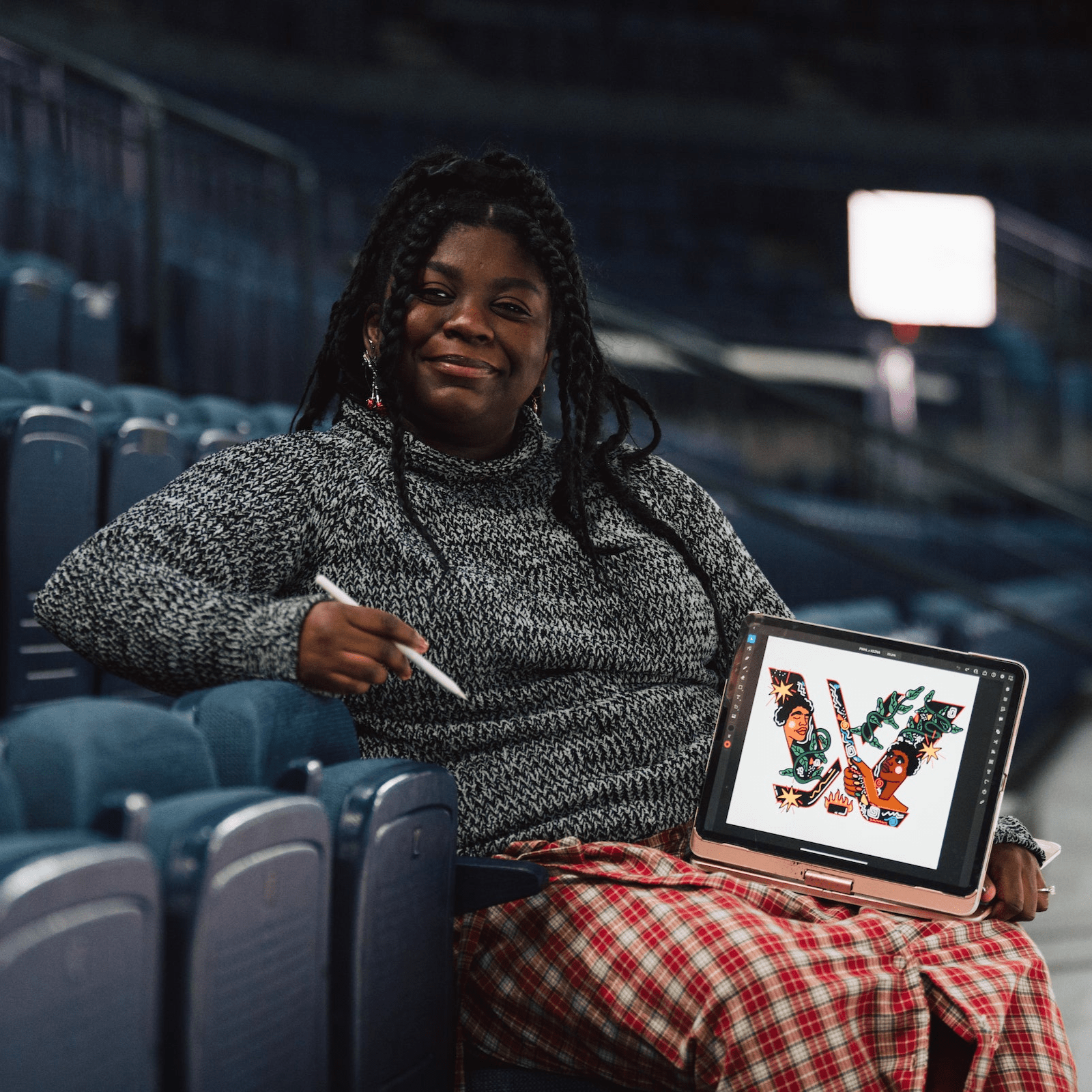 PWHL x Kezna Dalz Black History Month Adult Long Sleeve T-Shirt - Long Sleeve T-Shirt in S