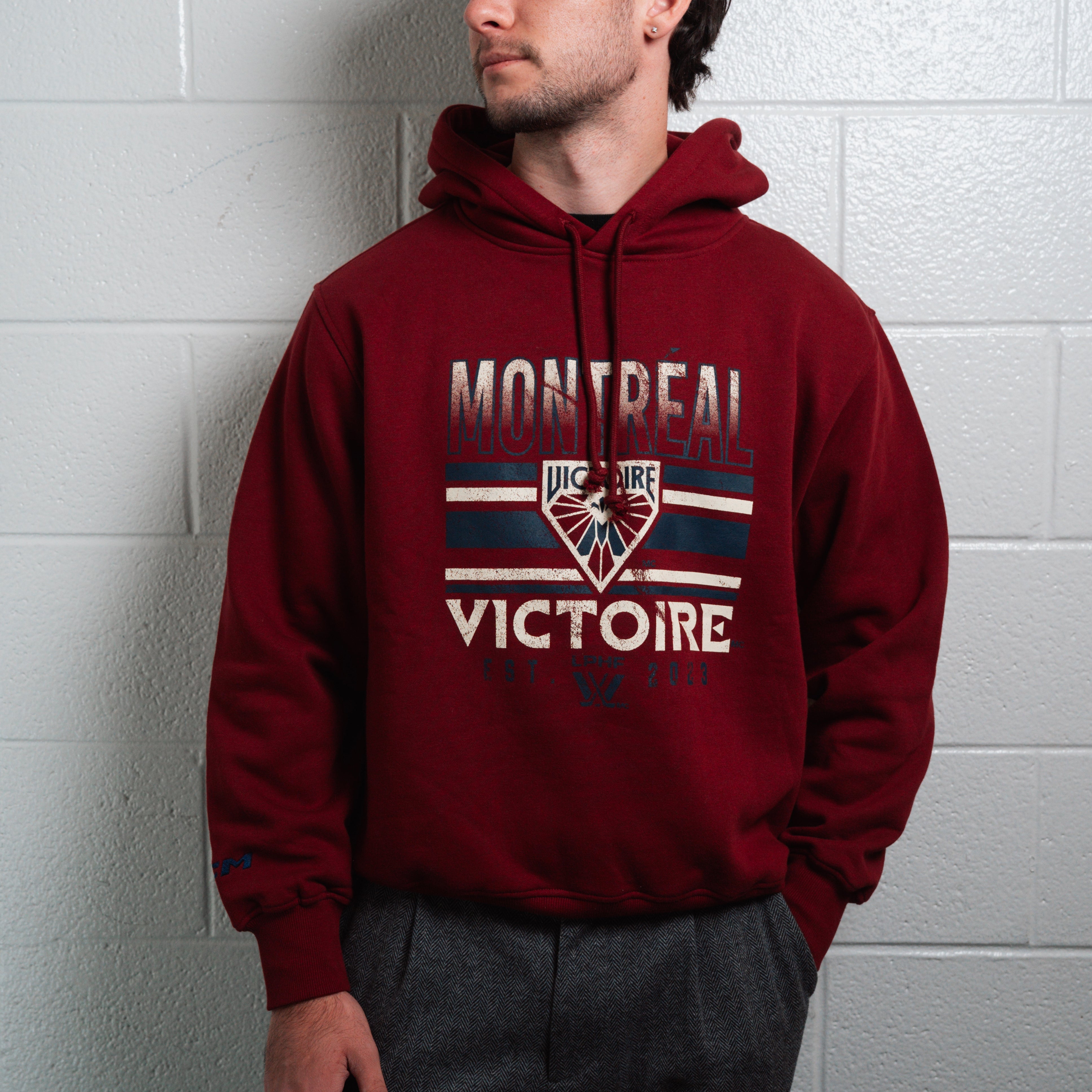 Adult Montreal Victoire CCM Pullover Hoodie - Hoodie in S