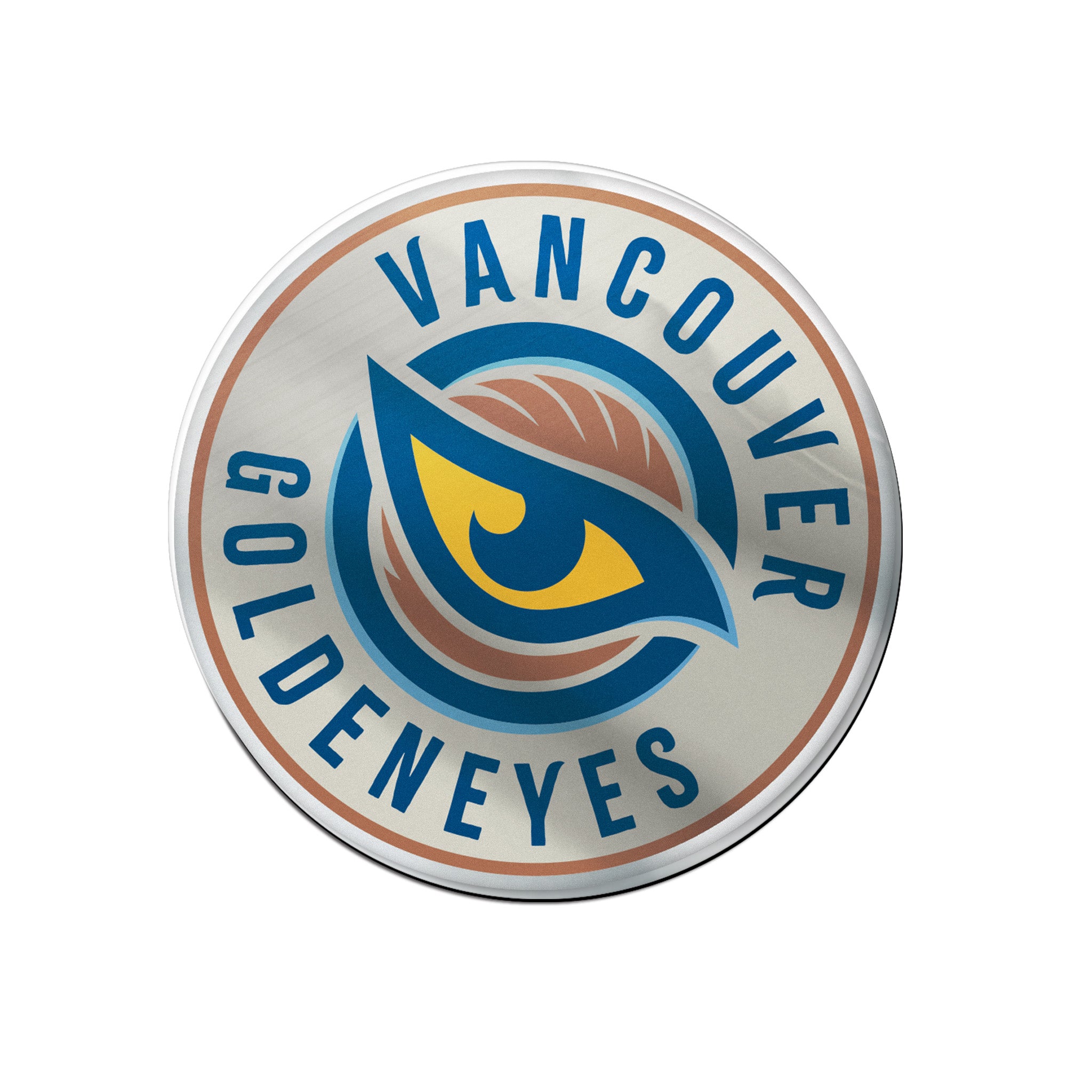 Vancouver Goldeneyes Auto Emblem - Auto Emblem in