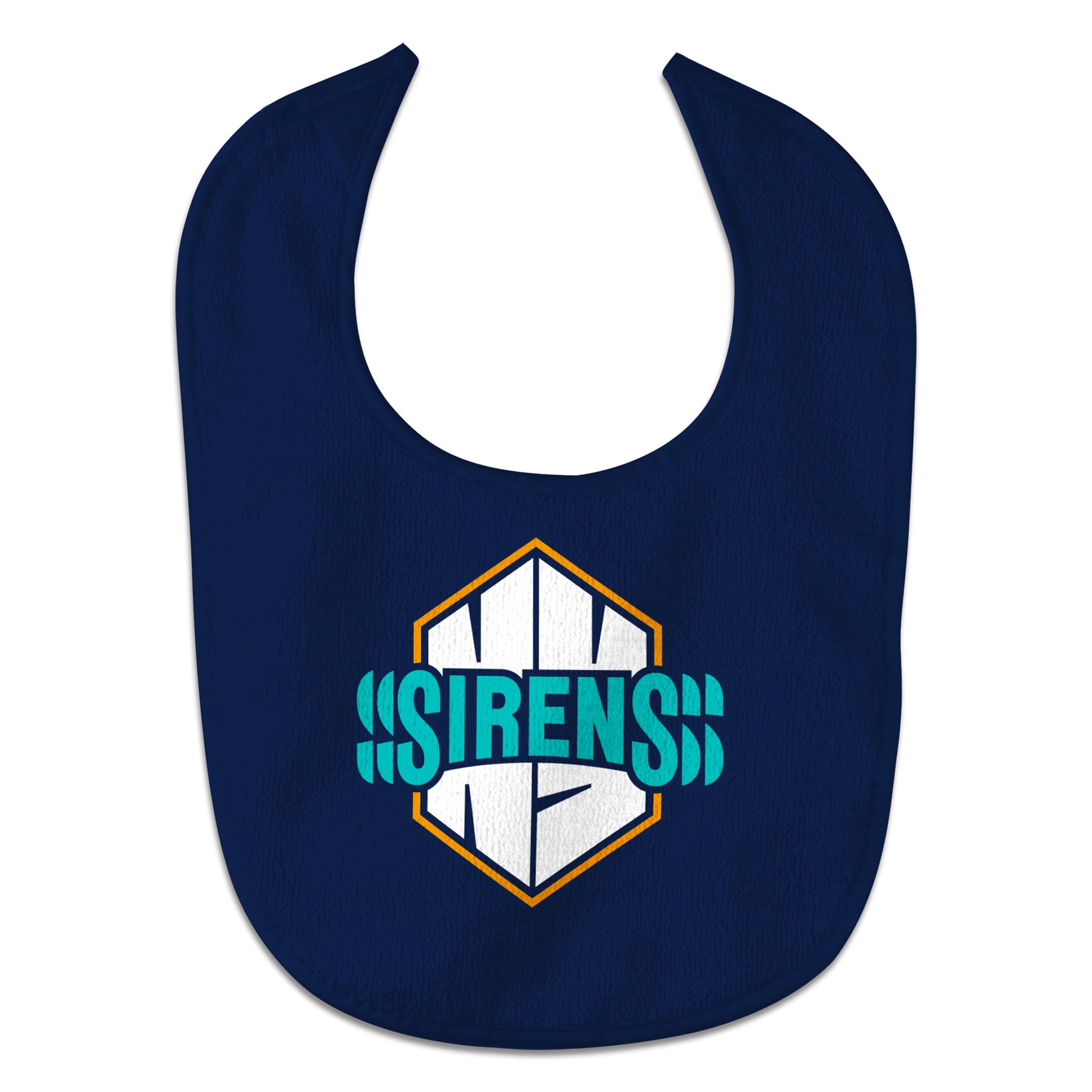 New York Sirens Baby Bib - Baby Bib in