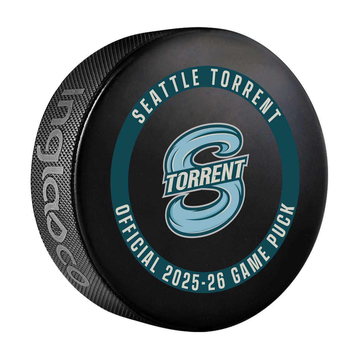 Seattle Torrent Officially Licensed 2025-2026 Game Puck Design In Cube