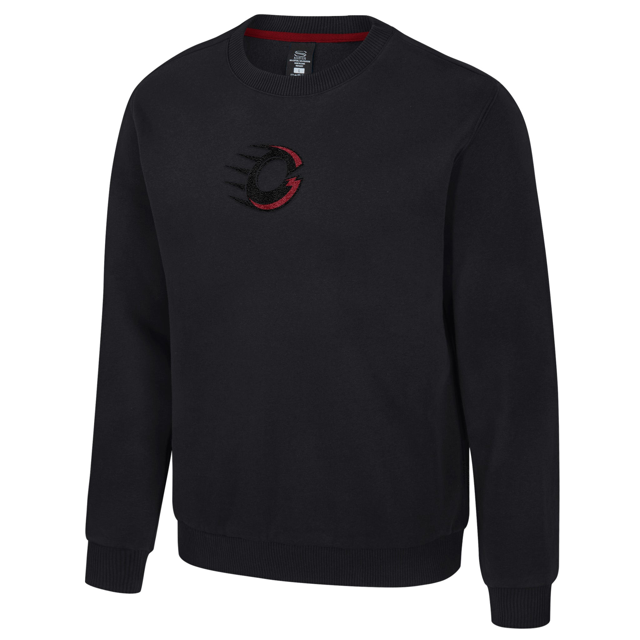 Adult Ottawa Charge Stadium Essentials Club Level Fleece Crew with Chenille Patch - Crewneck in S