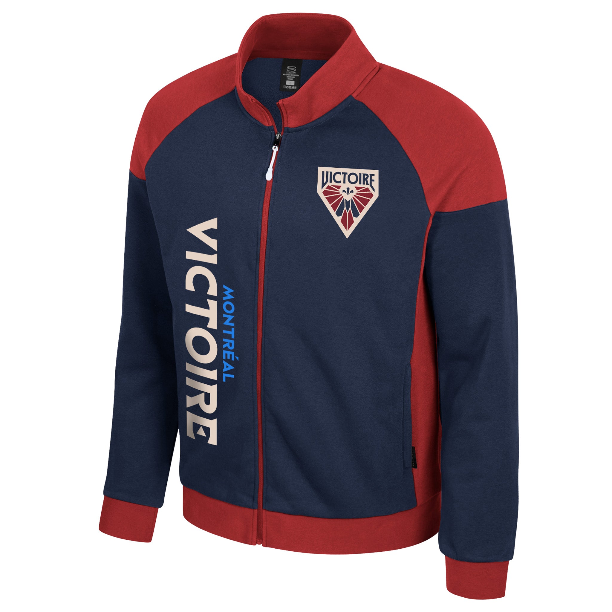 Montreal Victoire Adult Stadium Essentials Rafters FZ Jacket - Jacket in Navy