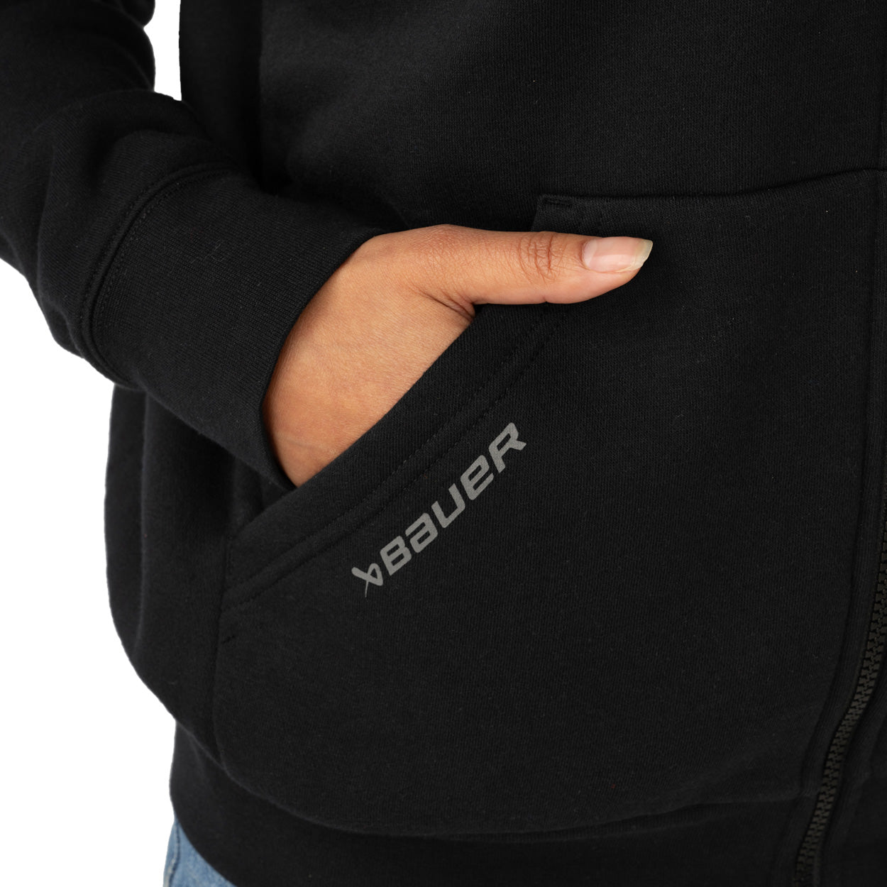 Boston Fleet Women's Bauer Full Zip Ultimate Hoodie - Hoodie in XS