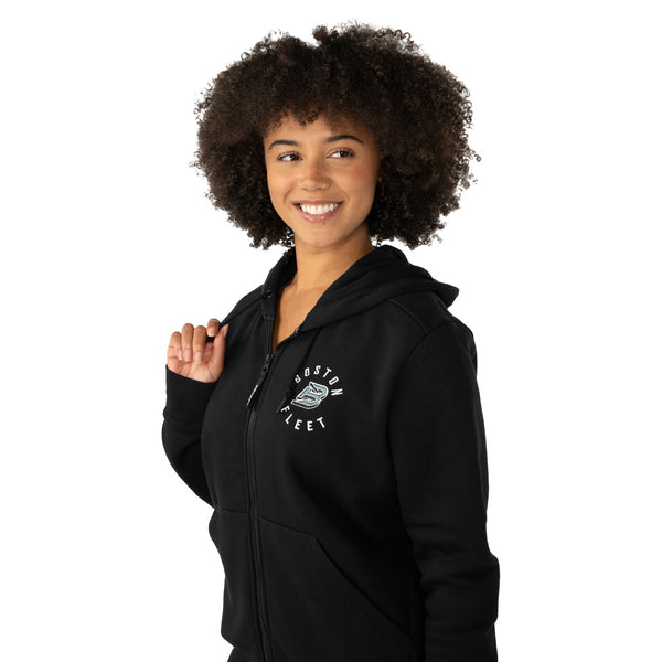 Boston Fleet Women's Bauer Full Zip Ultimate Hoodie