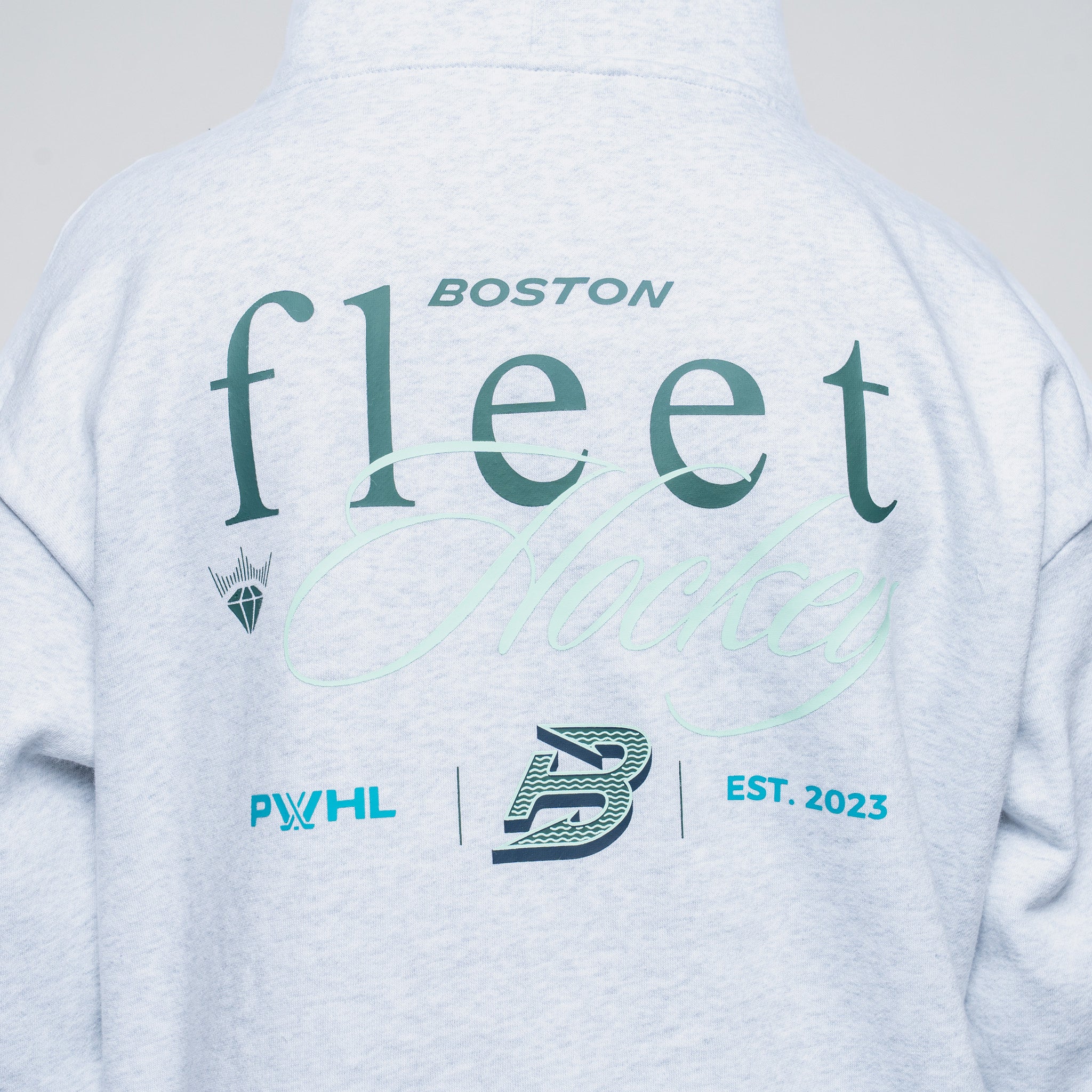 Adult Boston Fleet Royalty Relaxed Hoodie - Hoodie in XS