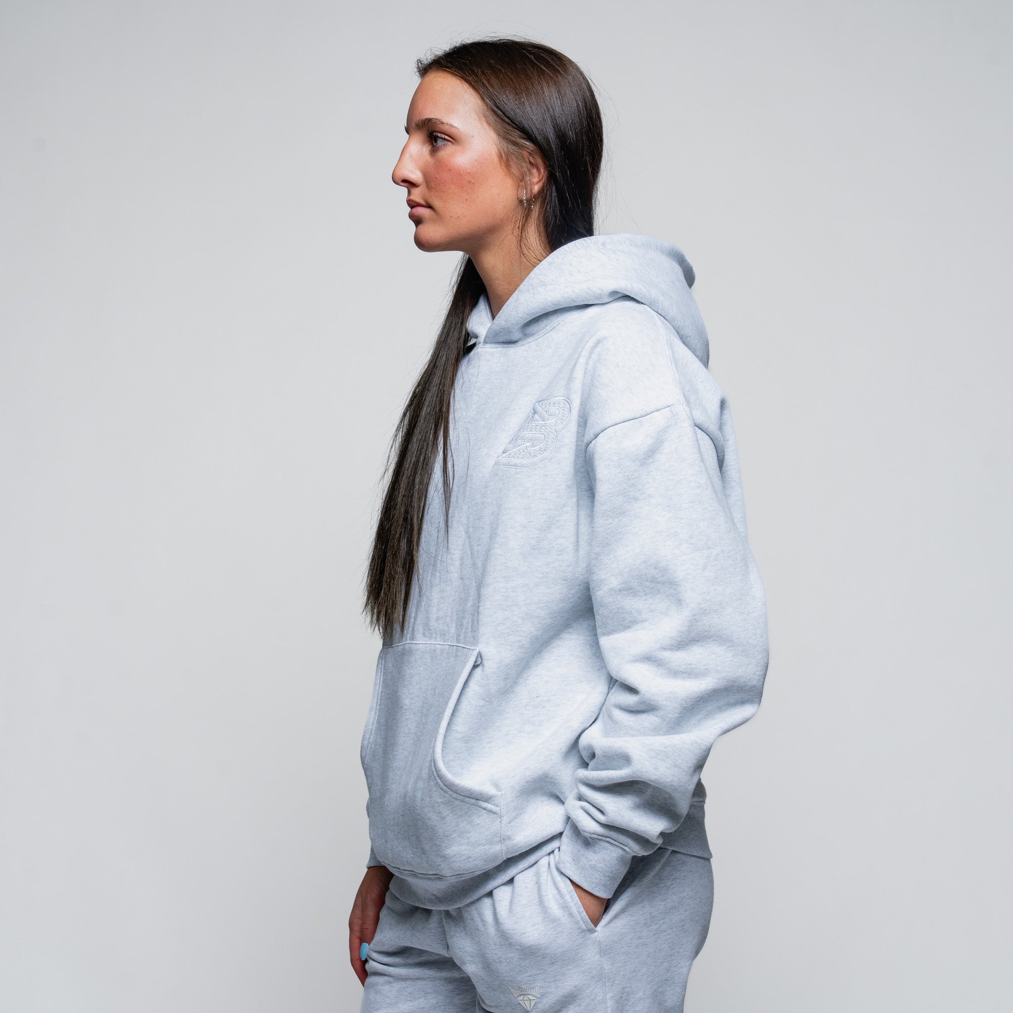 Adult Boston Fleet Royalty Relaxed Hoodie - Hoodie in XS