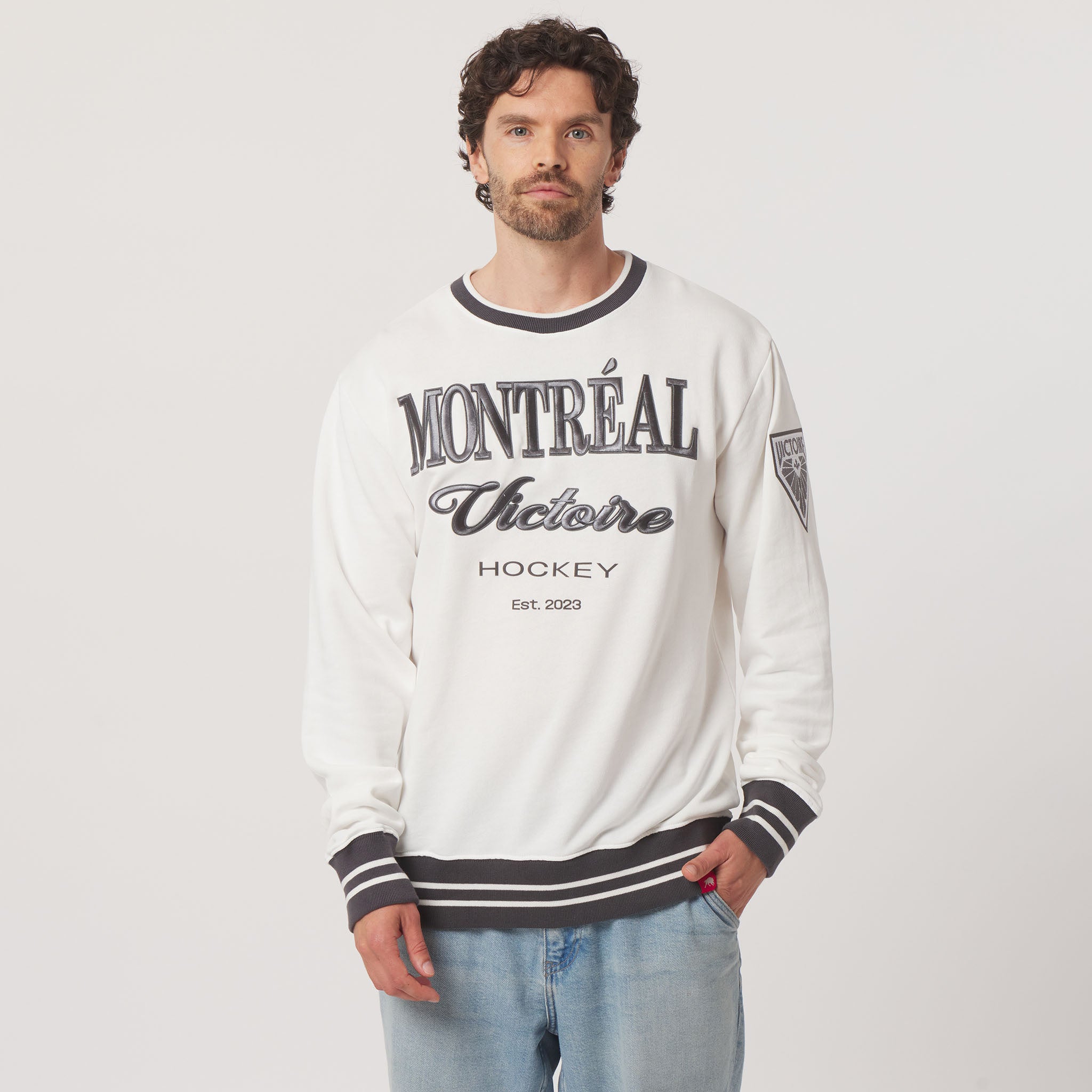 Adult Montreal Victoire Sportiqe Ellington Crewneck - Crewneck in S