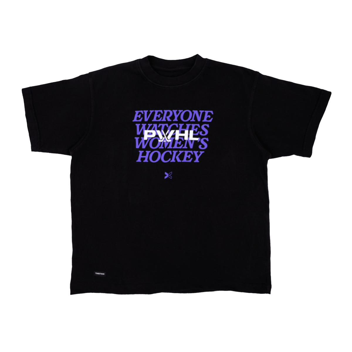 ウェア 90's Jantzen Pro-tour Swim Team T-shirt Adult Everyone Watches Women's Hockey Togethxr x PWHL T-Shirt