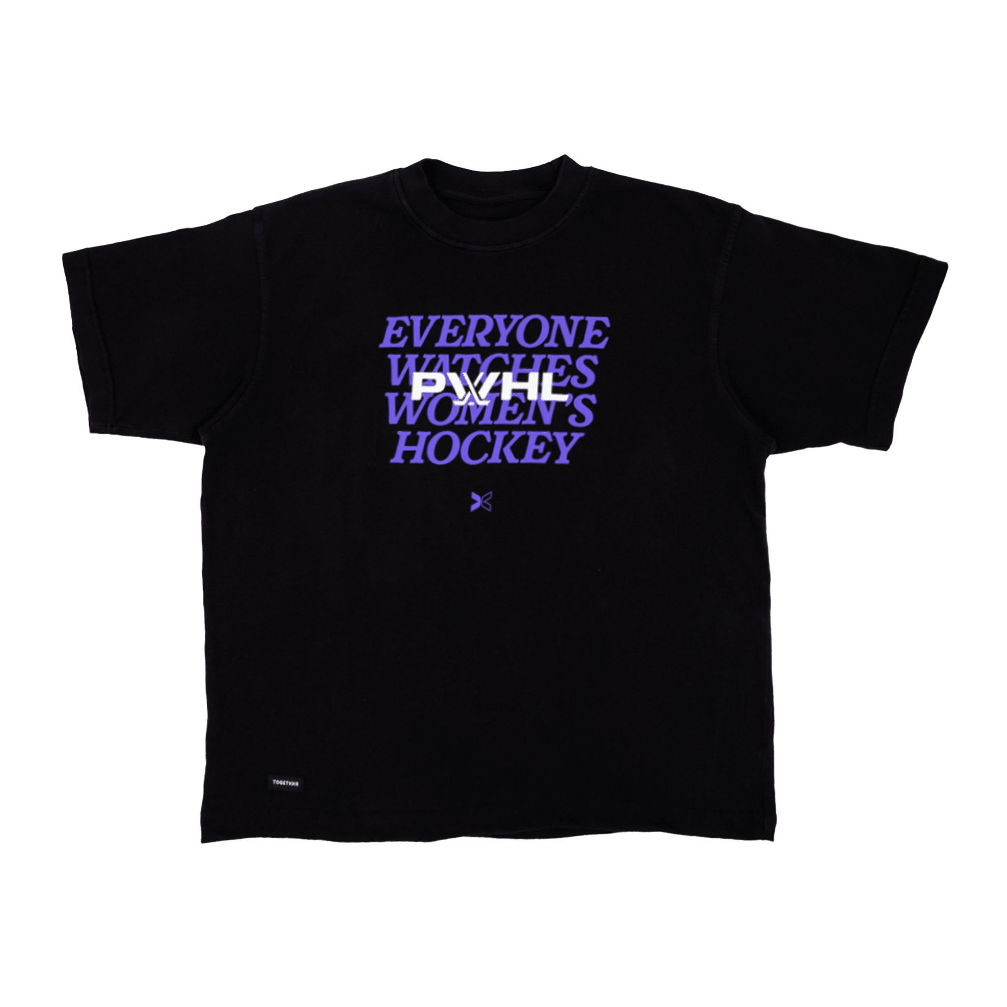 Adult Everyone Watches Women's Hockey Togethxr x PWHL T-Shirt - T-Shirt in XS