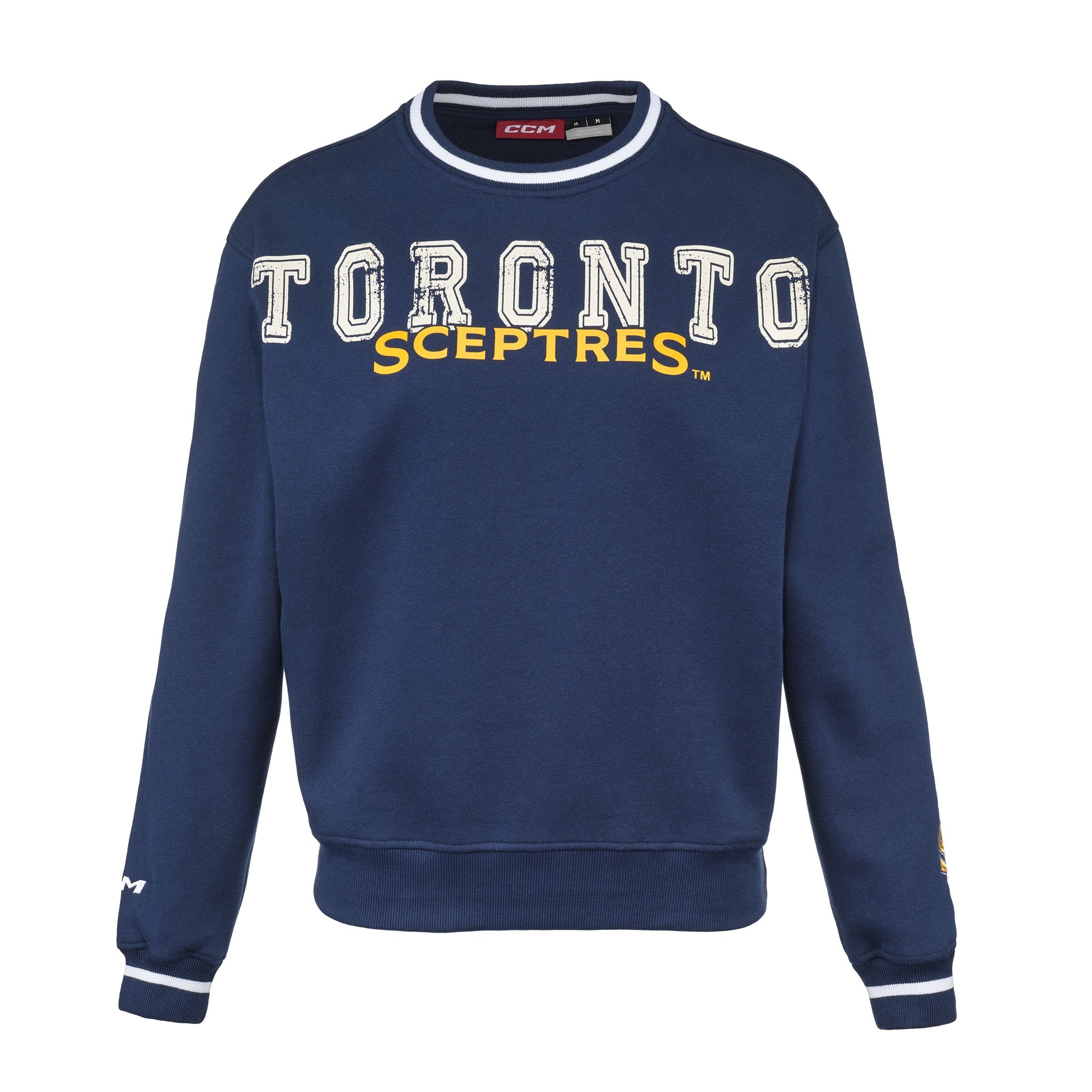 Women's Toronto Sceptres CCM Wordmark Crew - Crewneck in S