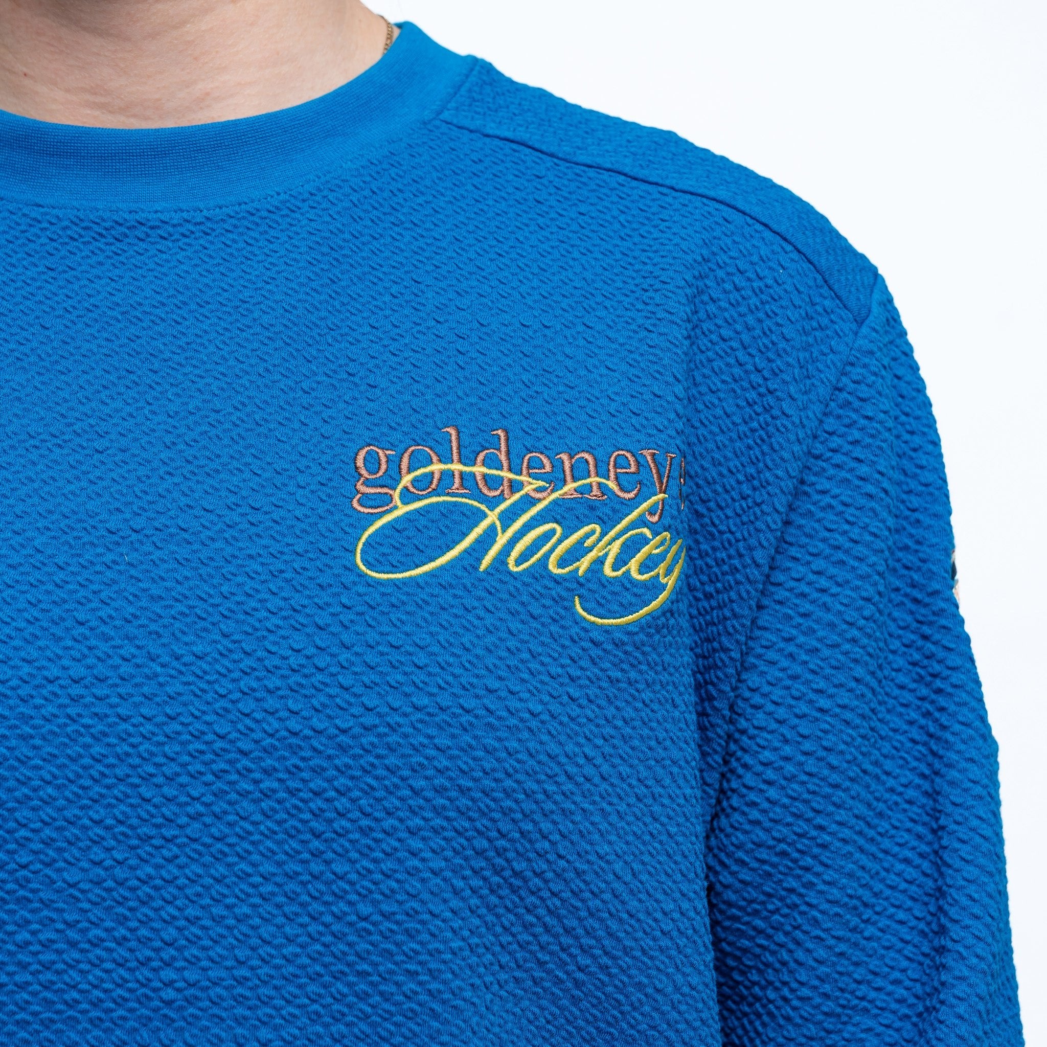 Adult Vancouver Goldeneyes Royalty Waffle Crew - Crewneck in XS