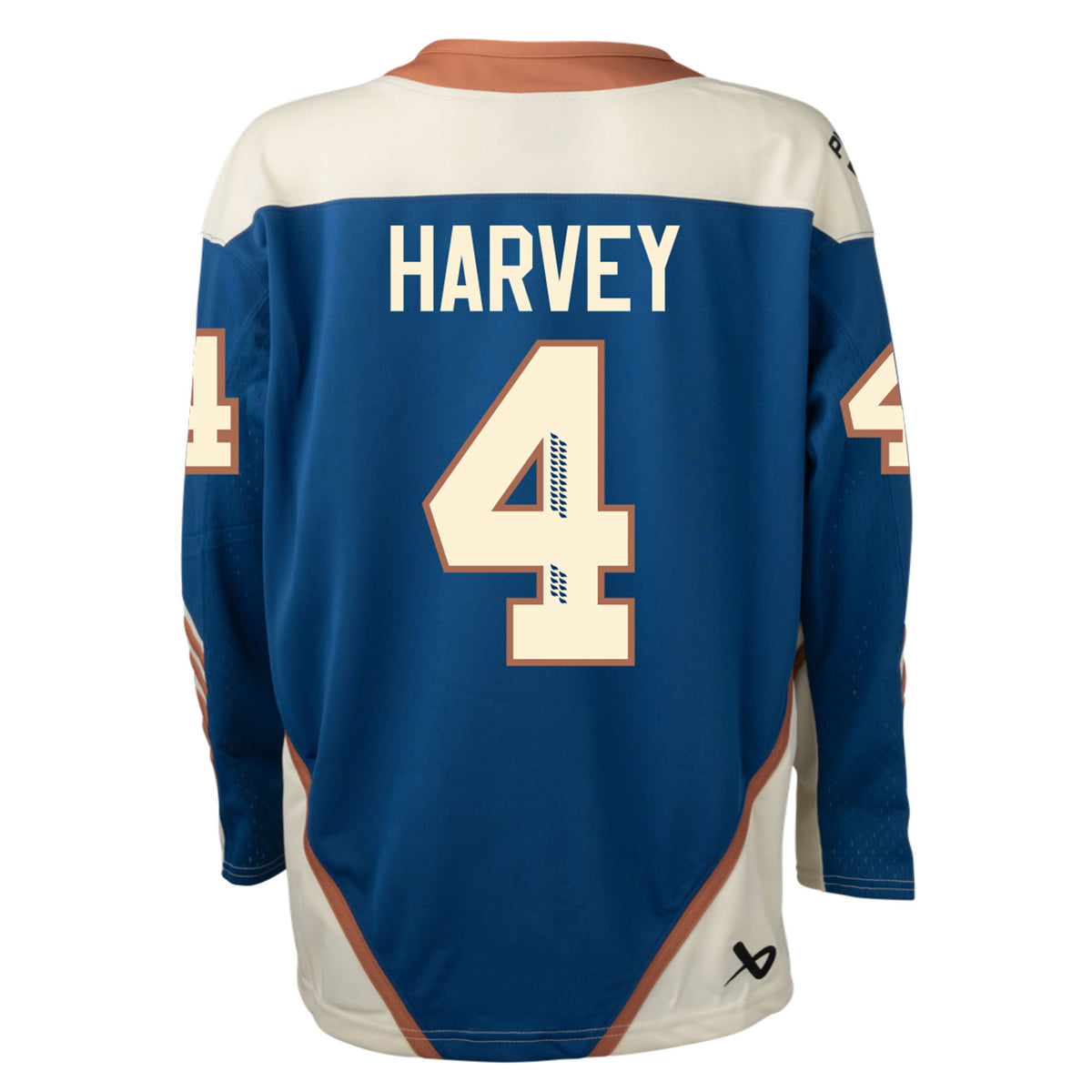 Youth Caroline Harvey #4 Vancouver Goldeneyes Bauer Replica Home Jersey - Jersey in S/M