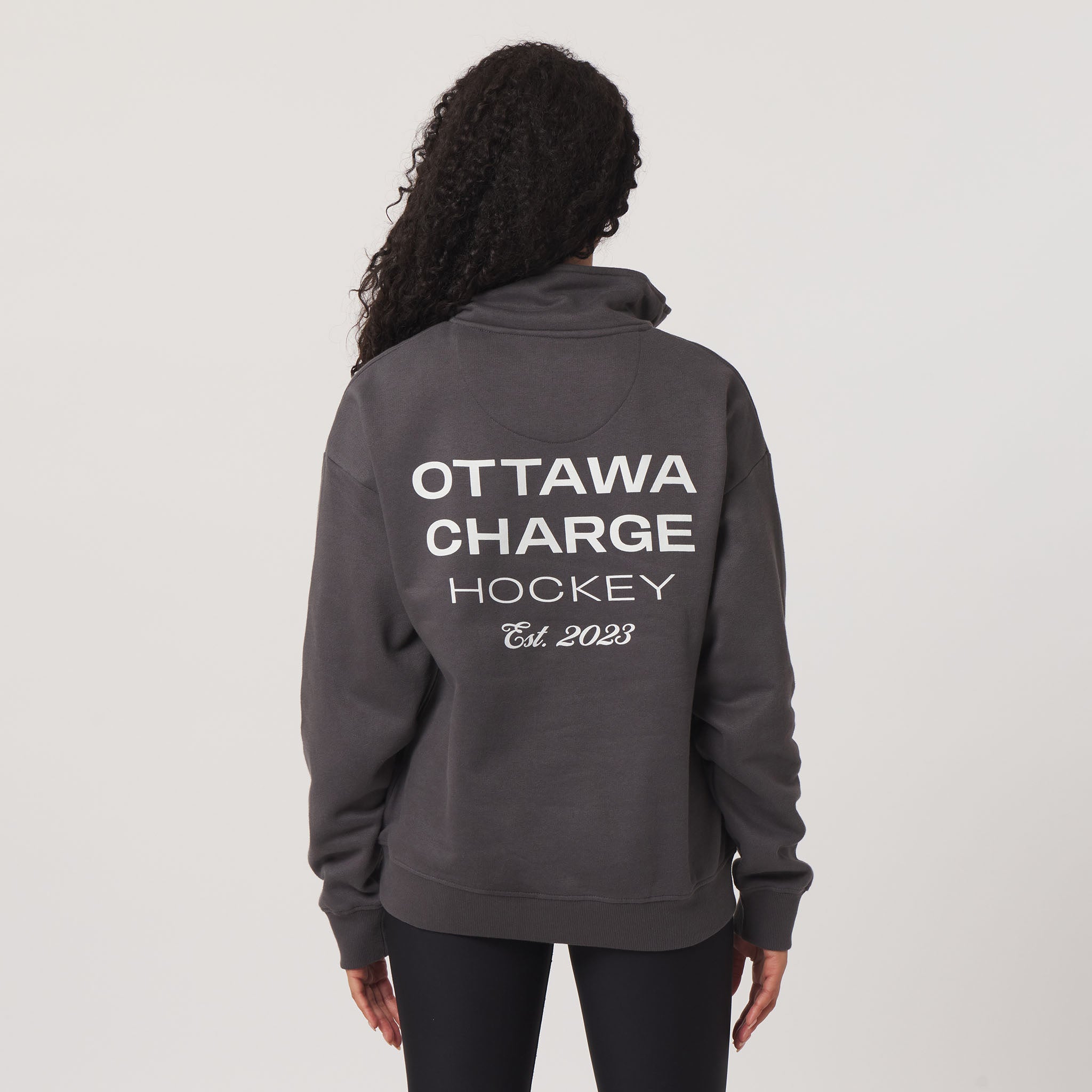 Women's Ottawa Charge Sportiqe Marant Quarter Zip - Quarter Zip in S
