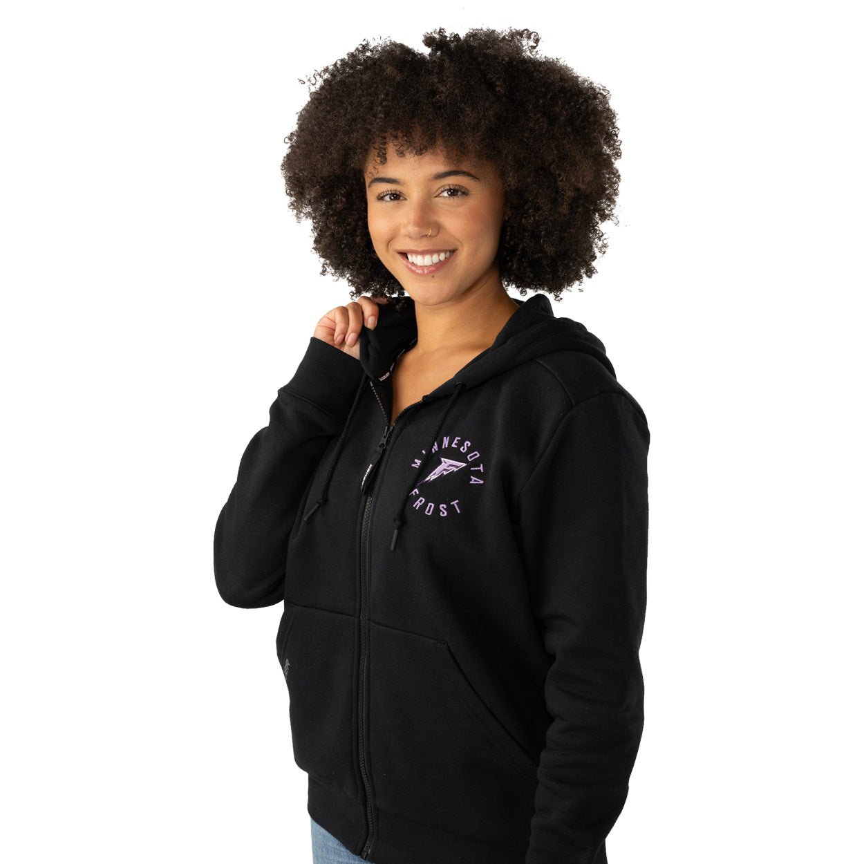 Minnesota Frost Women's Bauer Full Zip Ultimate Hoodie - Hoodie in XS