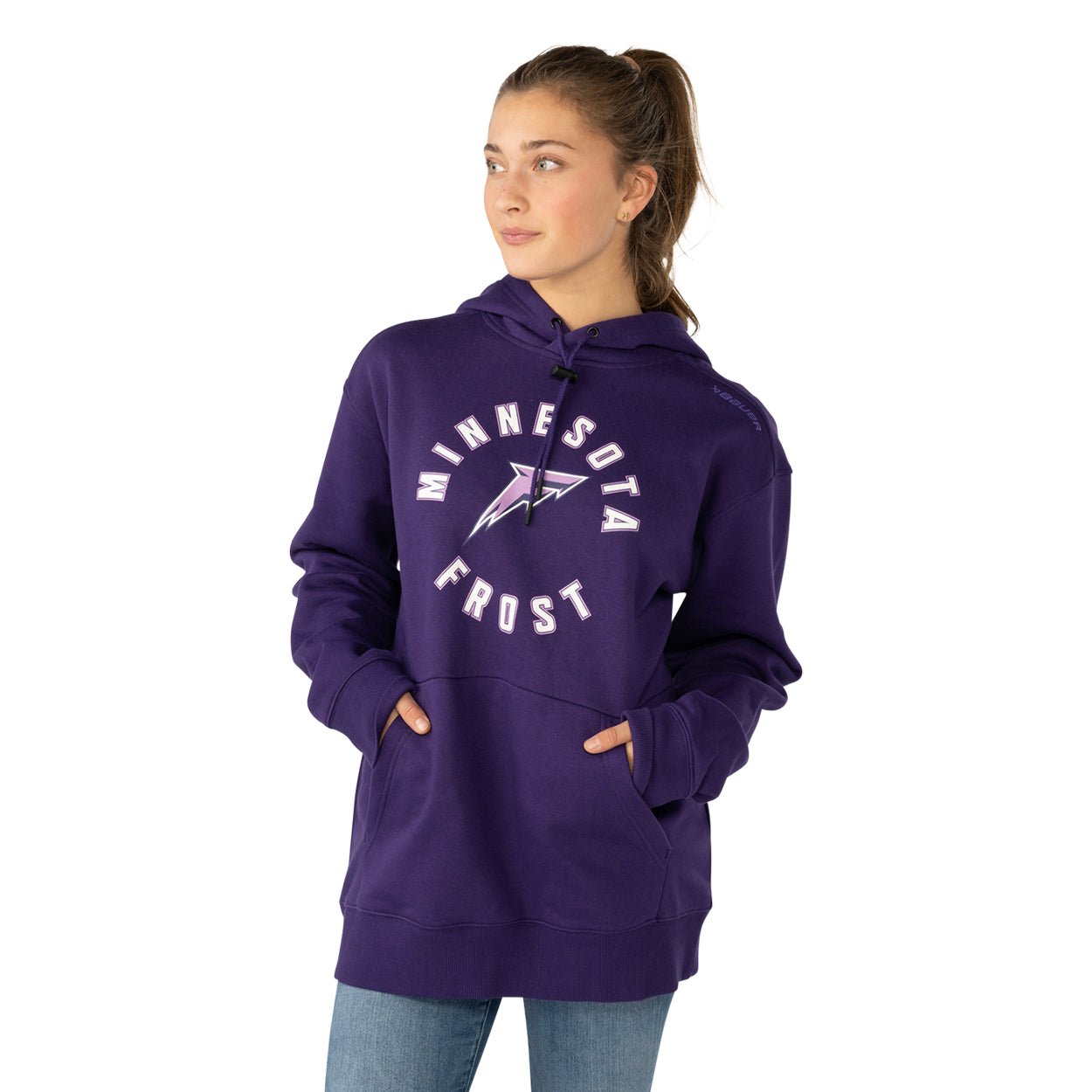 Minnesota Frost Adult Bauer Team Ultimate Hoodie - Hoodie in S