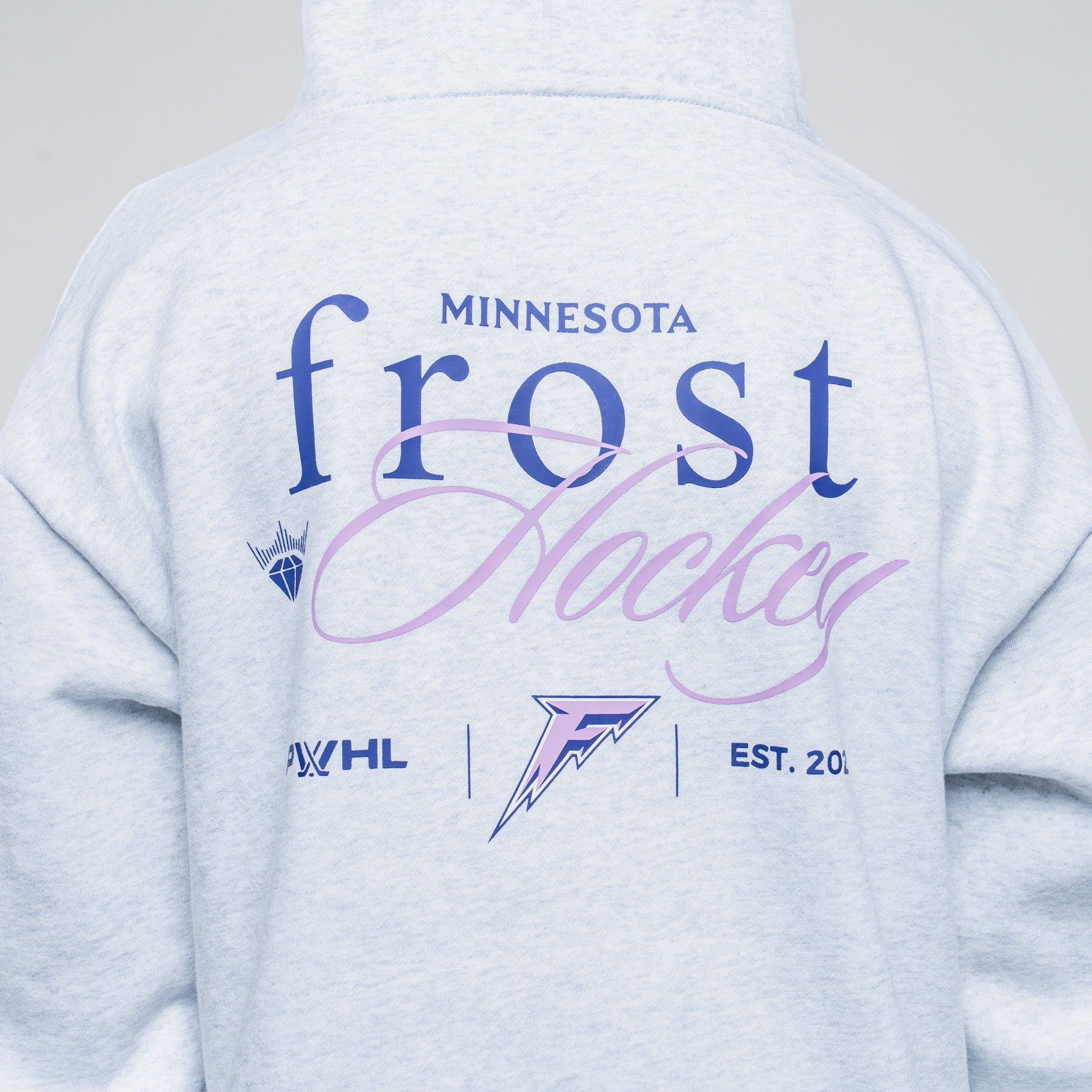 Adult Minnesota Frost Royalty Relaxed Hoodie - Hoodie in XS