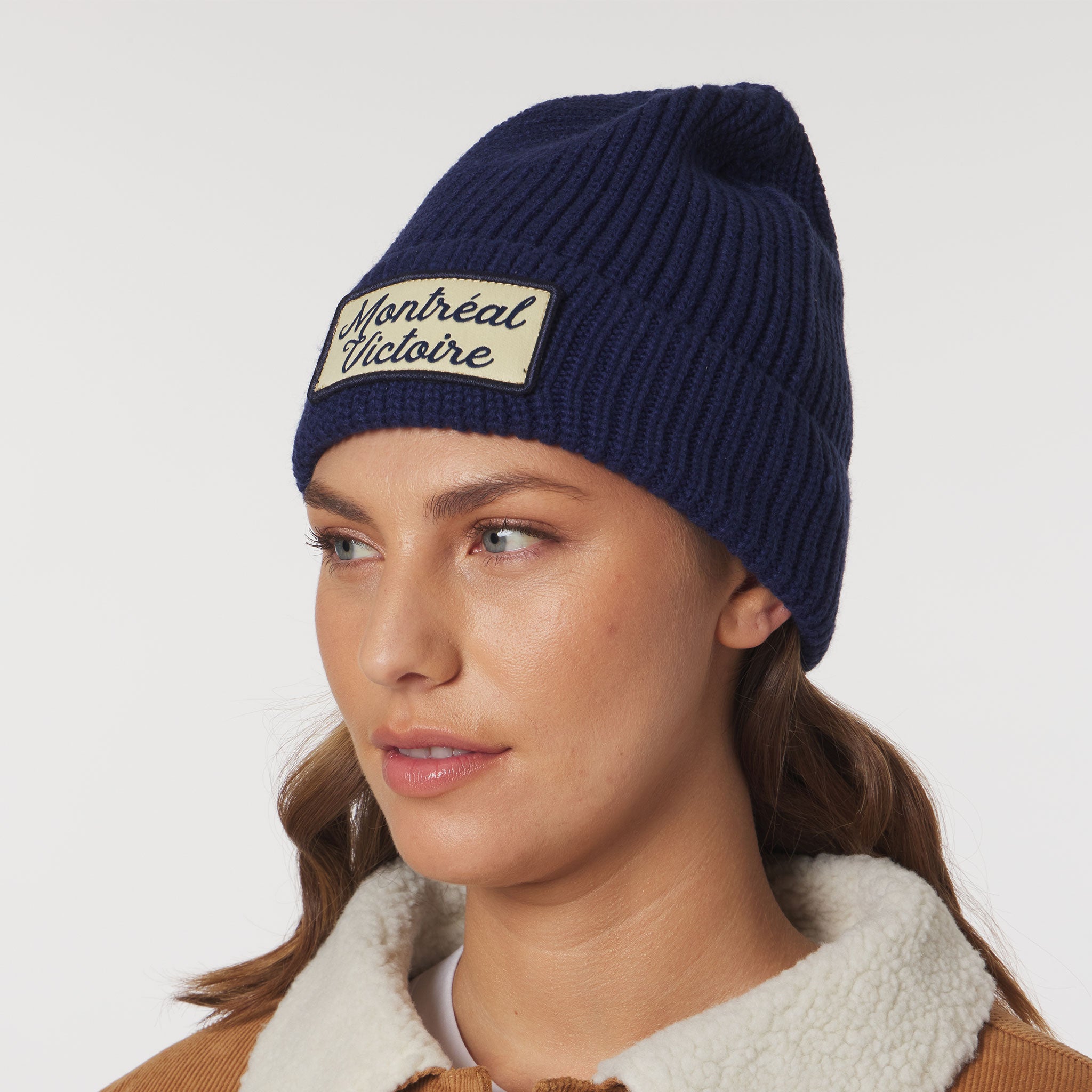 Adult Montreal Victoire Sportiqe Cache Beanie - Hat in Navy