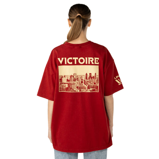  T-shirt boxy adulte Bauer Victoire de Montréal