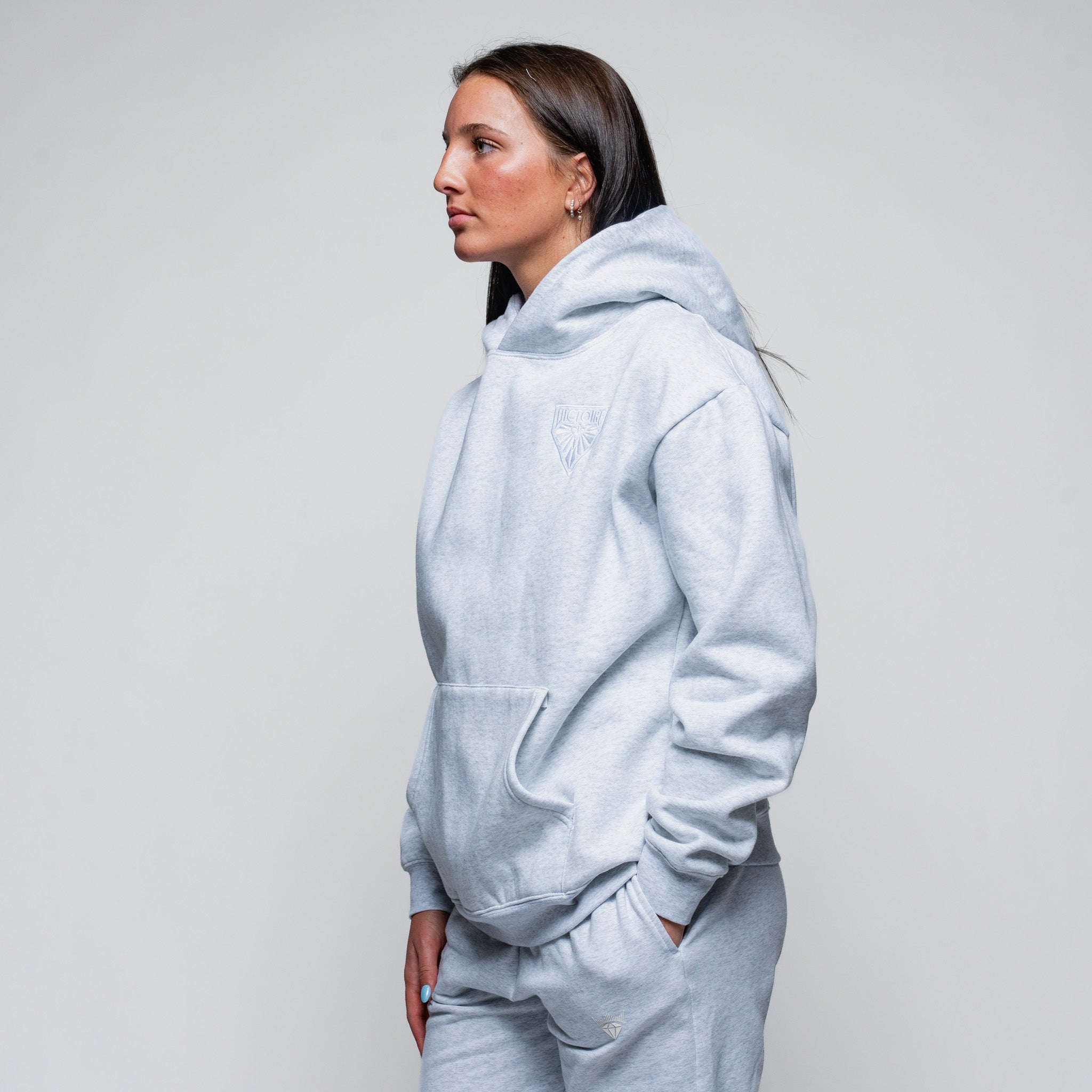 Adult Montreal Victoire Royalty Relaxed Hoodie - Hoodie in XS