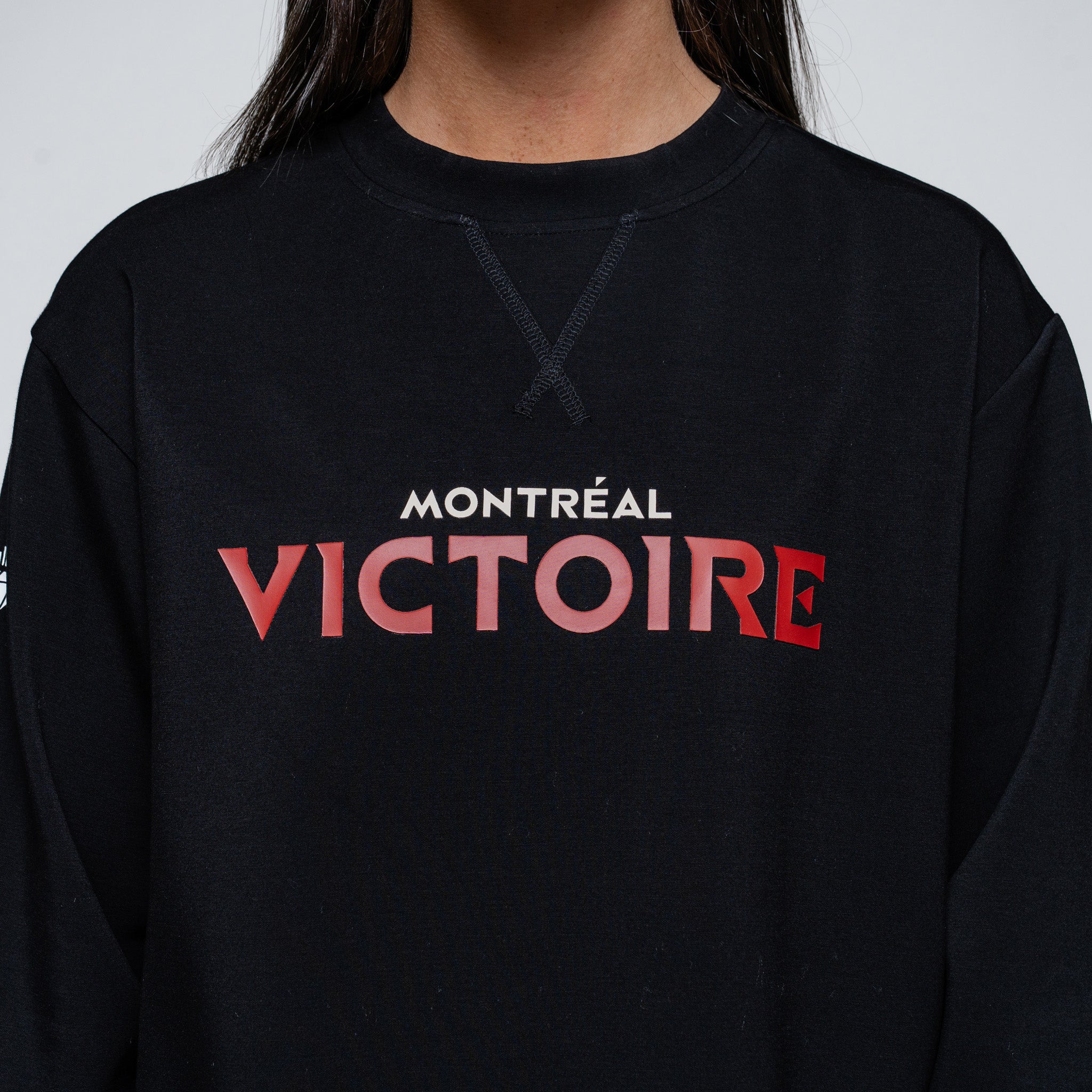Adult Montreal Victoire Royalty Aura Performance Crew - Crewneck in XS
