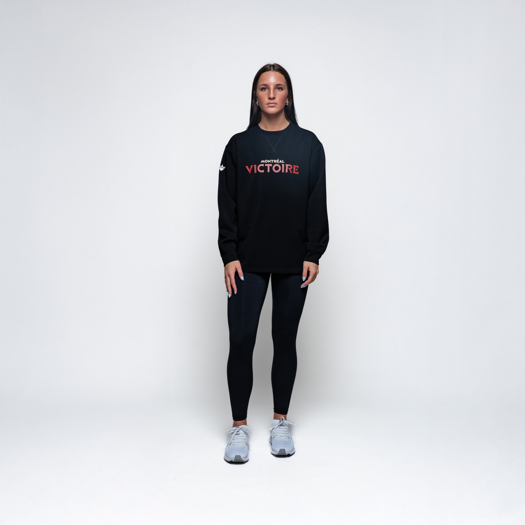 Adult Montreal Victoire Royalty Aura Performance Crew - Crewneck in XS