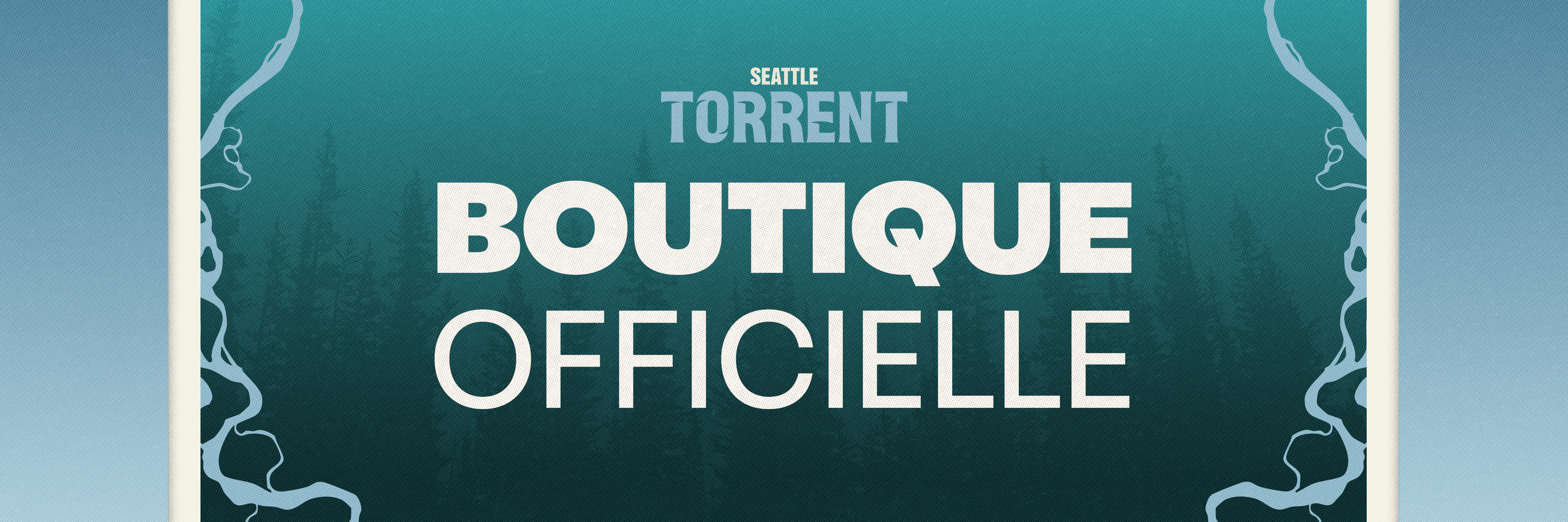 Logo de la boutique officielle du Torrent de Seattle sur fond vert