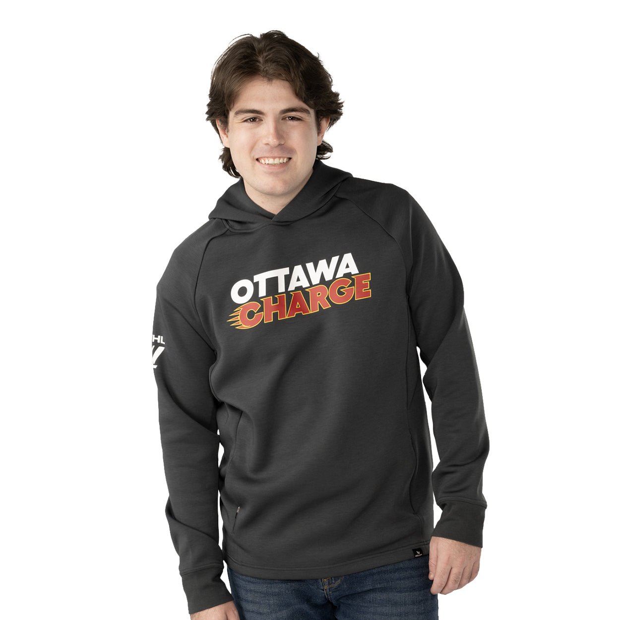 Ottawa Charge Adult Bauer Pullover Hoodie - Hoodie in S