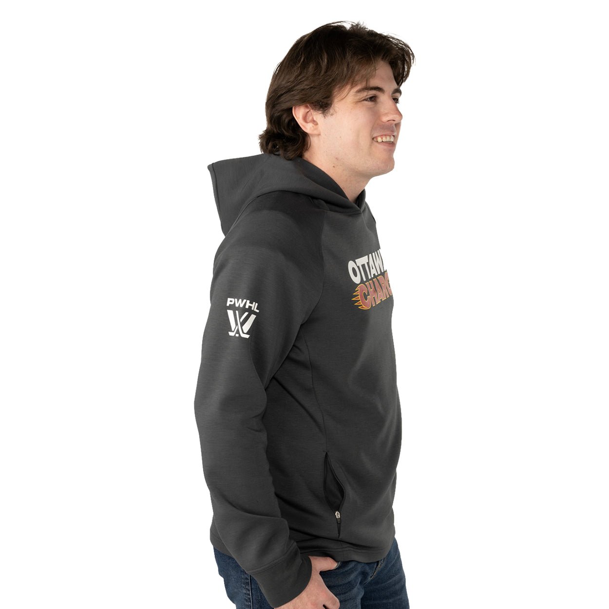 Ottawa Charge Adult Bauer Pullover Hoodie - Hoodie in S