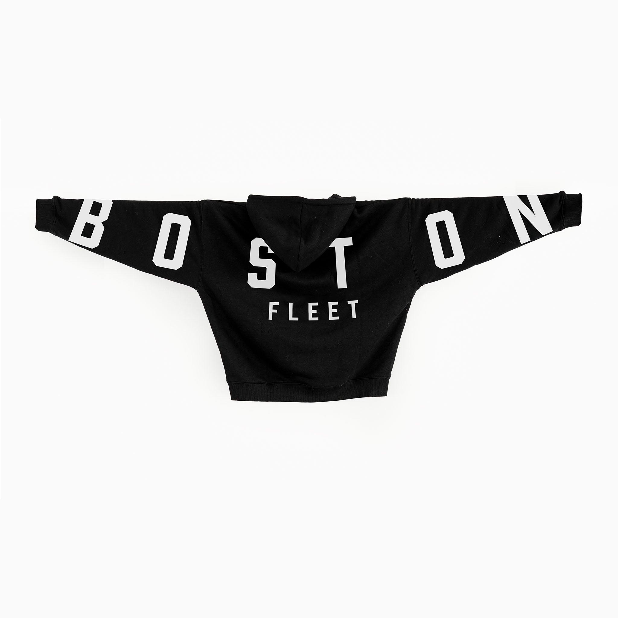 Adult Boston Fleet Line Change Warm Up Hoodie - Hoodie in S